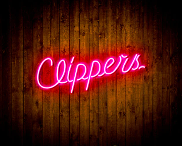 Los Angeles Clippers Handmade Neon Flex LED Sign - Image 8