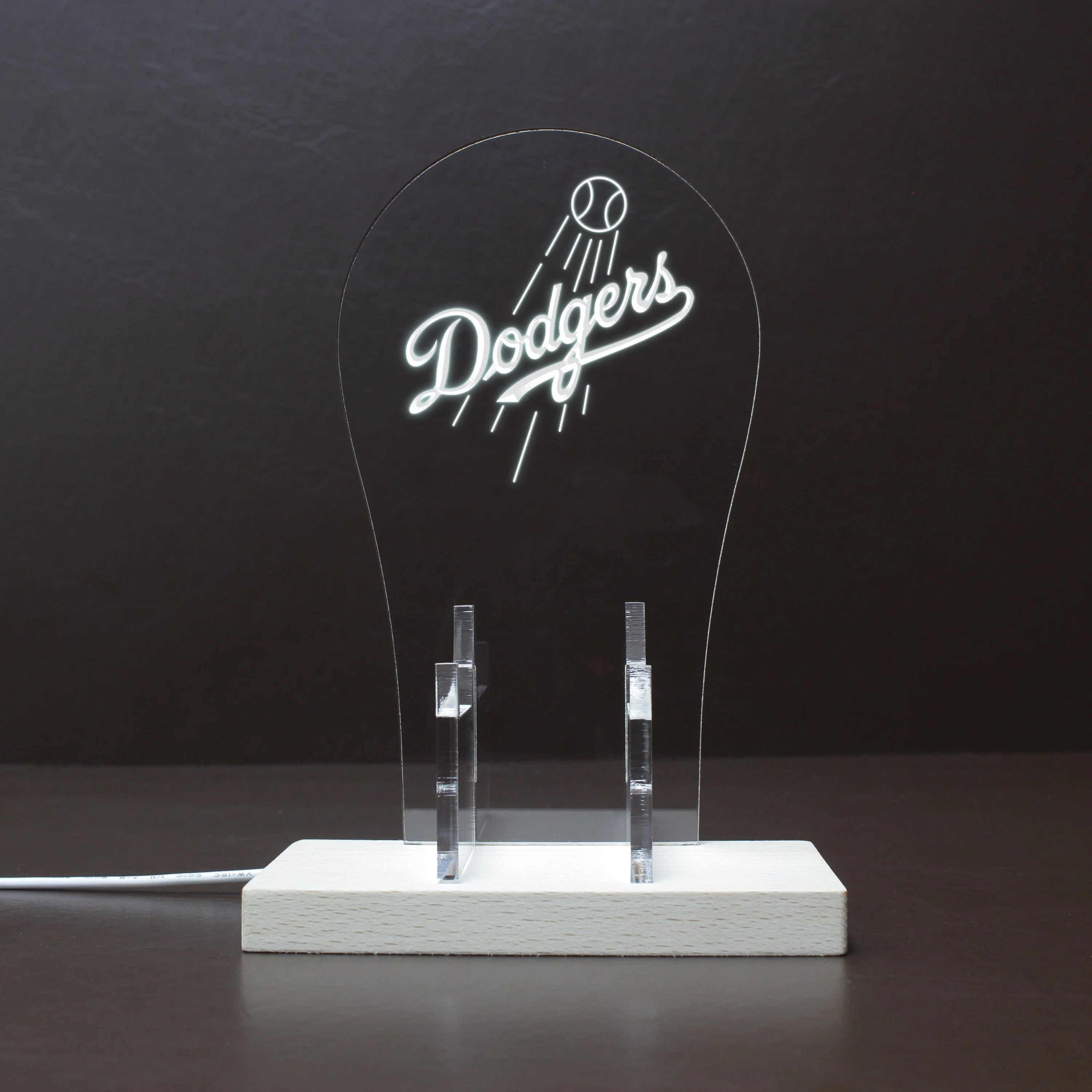 Los Angeles Dodgers LED Gaming Headset Controller Stand - Image 10