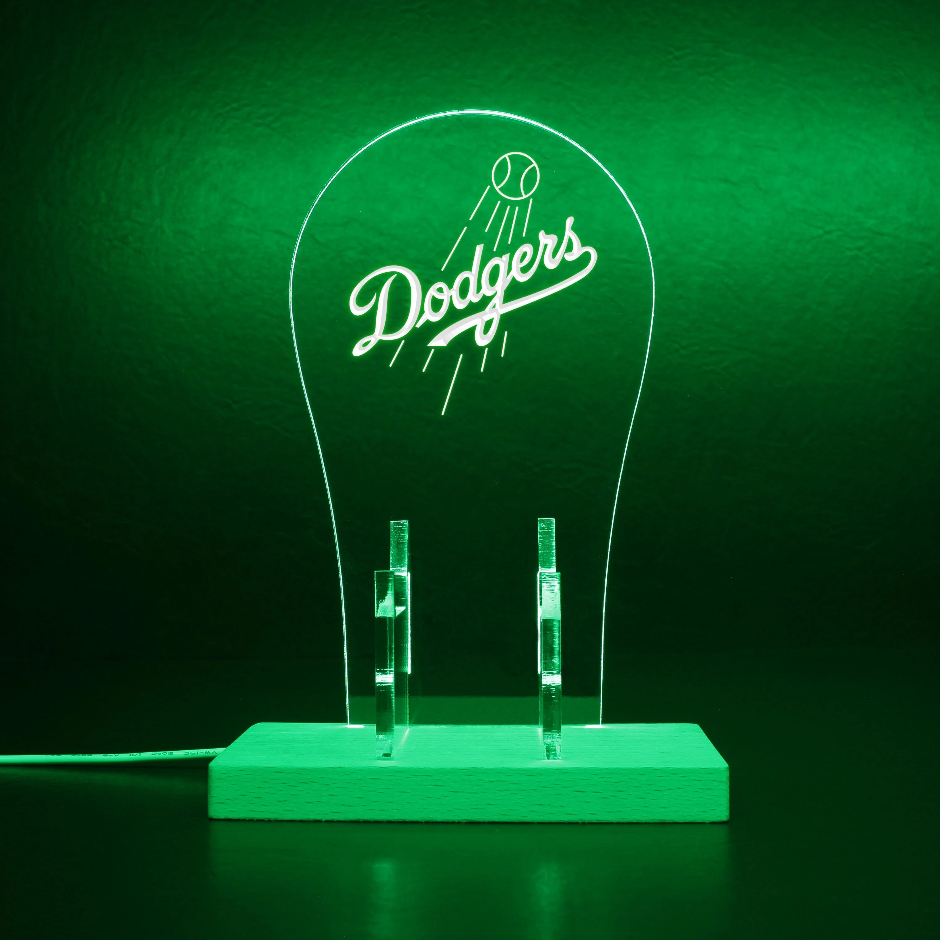 Los Angeles Dodgers LED Gaming Headset Controller Stand - Image 5