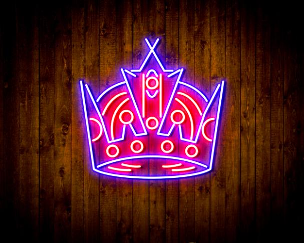 Los Angeles Kings Logo Handmade Neon Flex LED Sign - Image 2