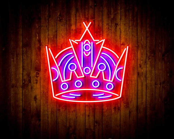 Los Angeles Kings Logo Handmade Neon Flex LED Sign - Image 3