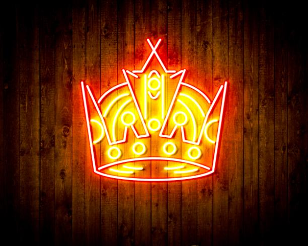 Los Angeles Kings Logo Handmade Neon Flex LED Sign - Image 6