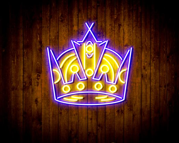 Los Angeles Kings Logo Handmade Neon Flex LED Sign - Image 7