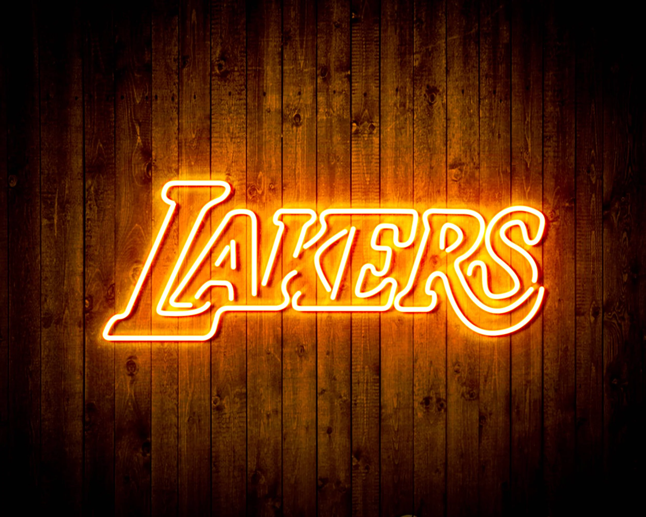 Los Angeles Lakers Bar Neon Flex LED Sign - Image 4