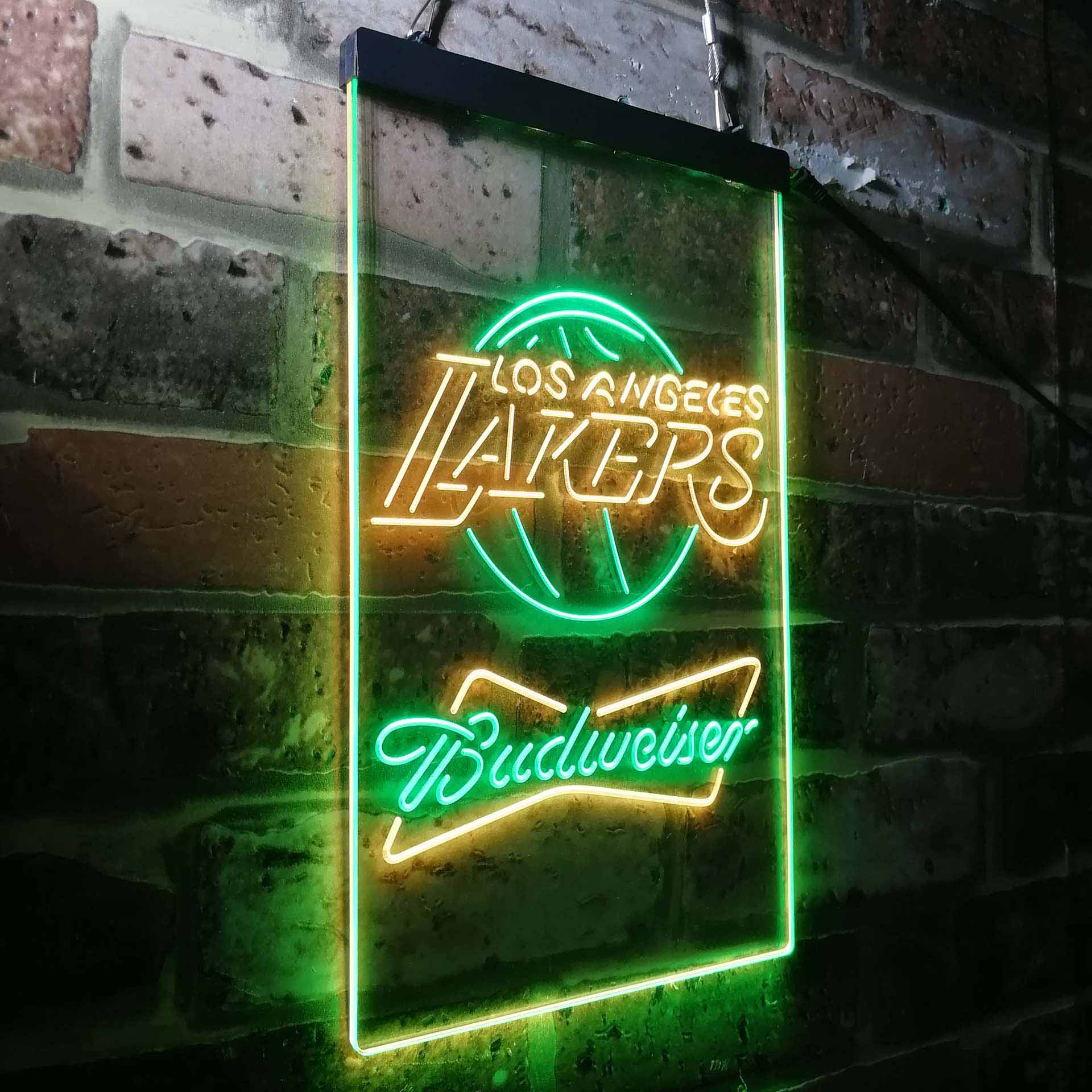 Los Angeles Lakers Budweiser Neon-Like LED Sign - Image 14