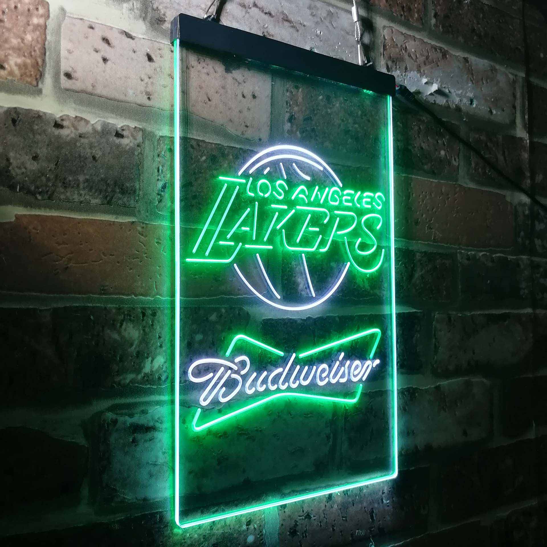 Los Angeles Lakers Budweiser Neon-Like LED Sign - Image 18