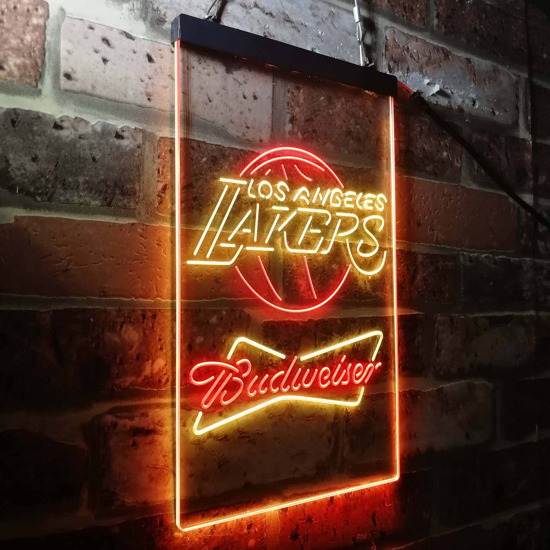 Los Angeles Lakers Budweiser Neon-Like LED Sign - Image 21