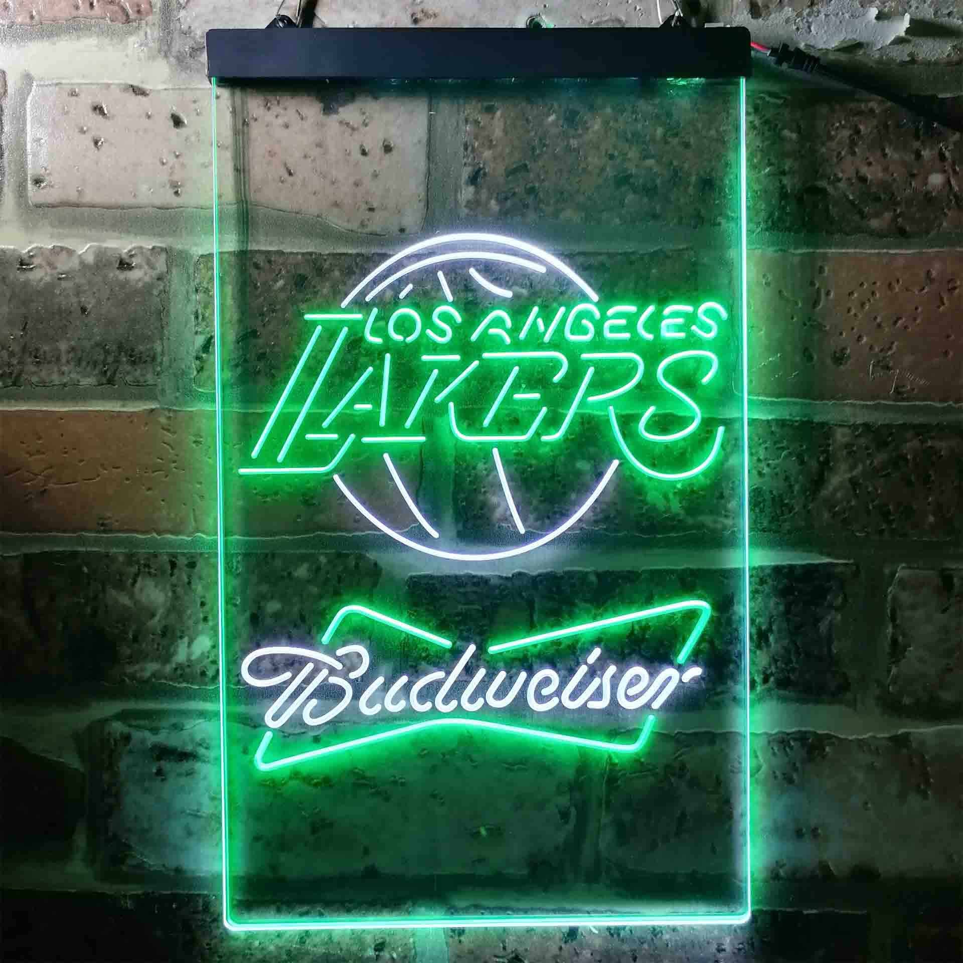 Los Angeles Lakers Budweiser Neon-Like LED Sign - Image 5