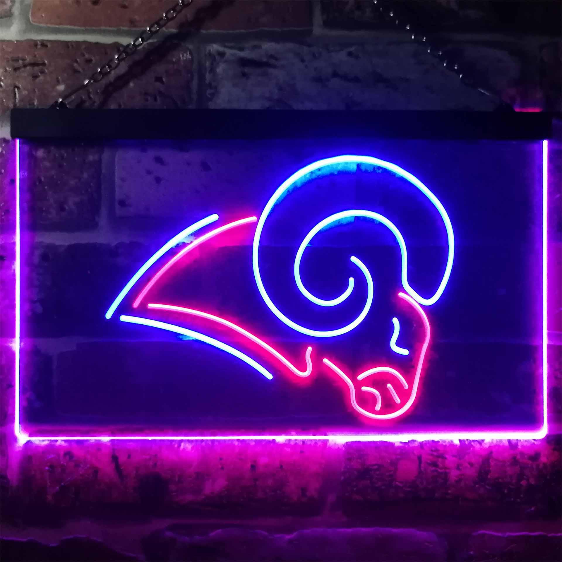 LA Rams NFL Neon Light LED Sign - Image 13