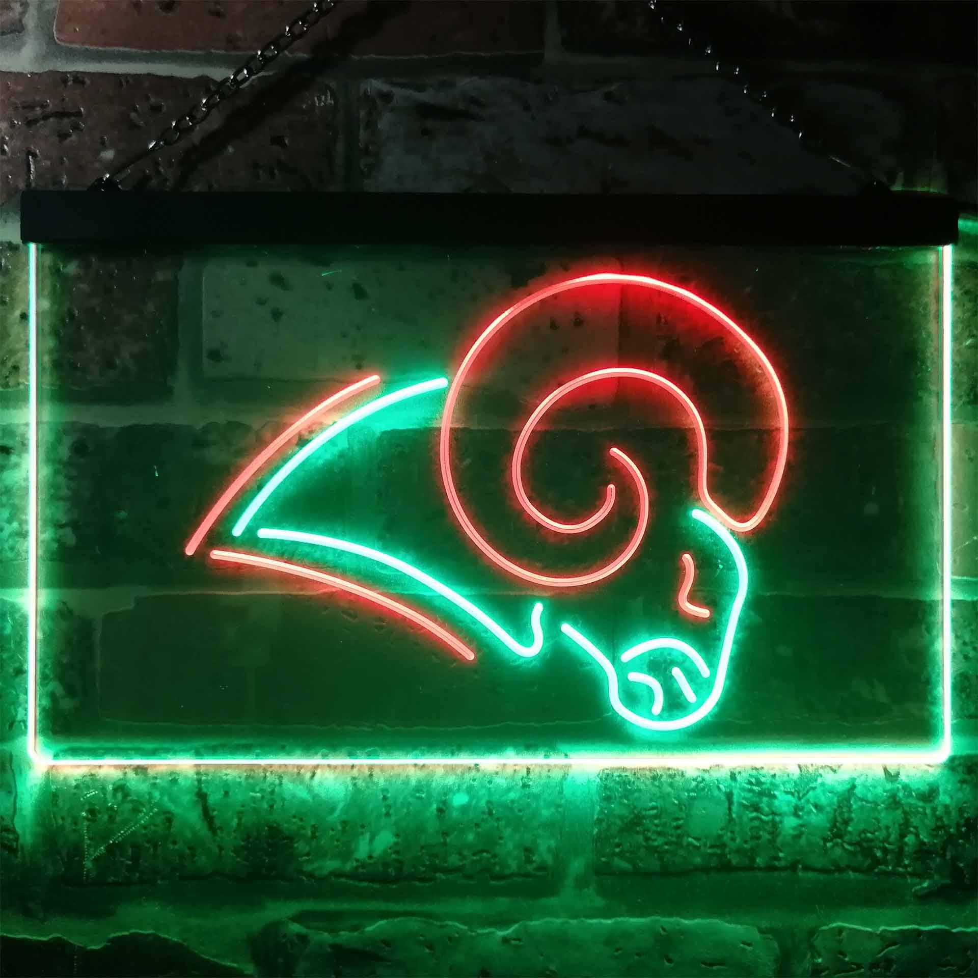 LA Rams NFL Neon Light LED Sign - Image 3