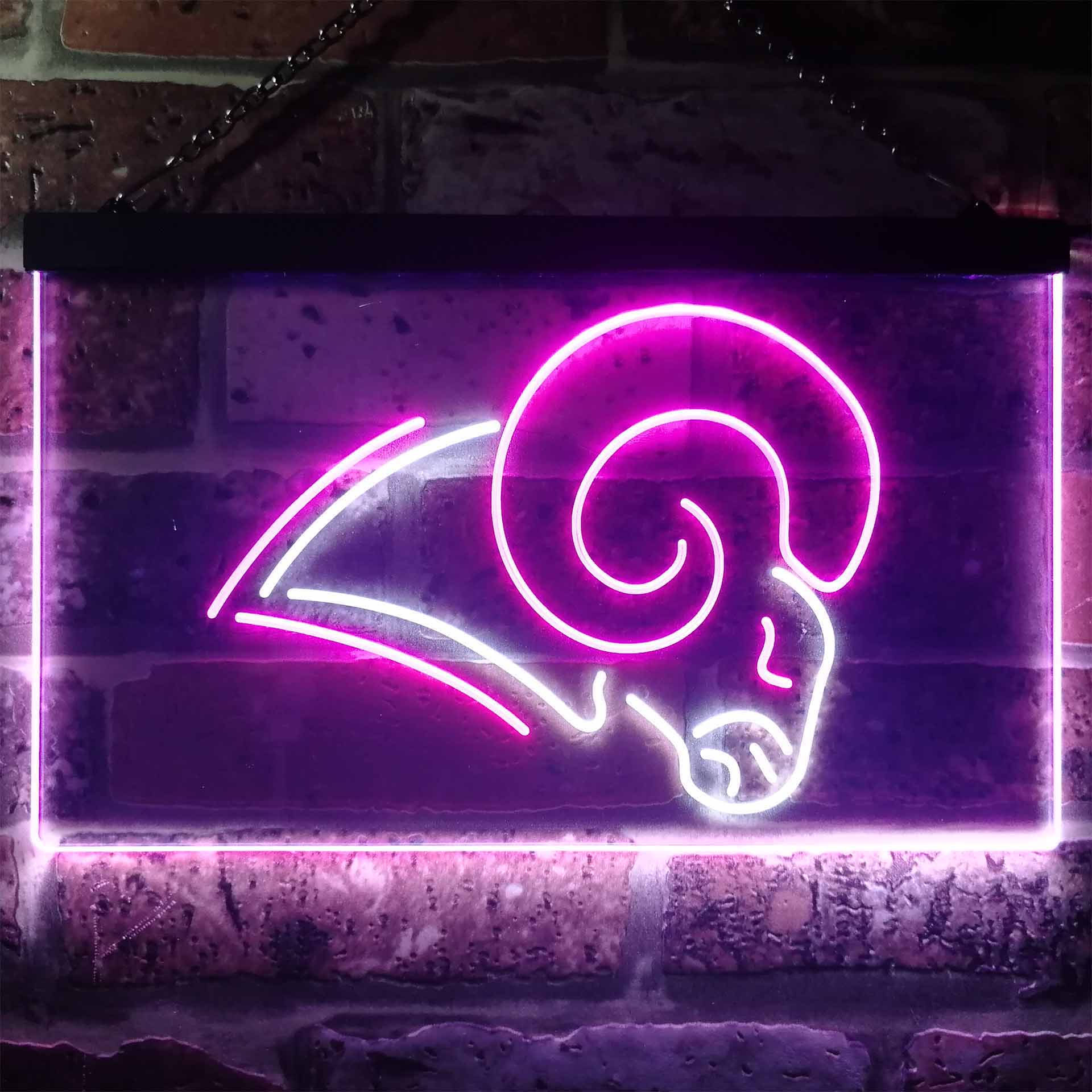 LA Rams NFL Neon Light LED Sign - Image 8