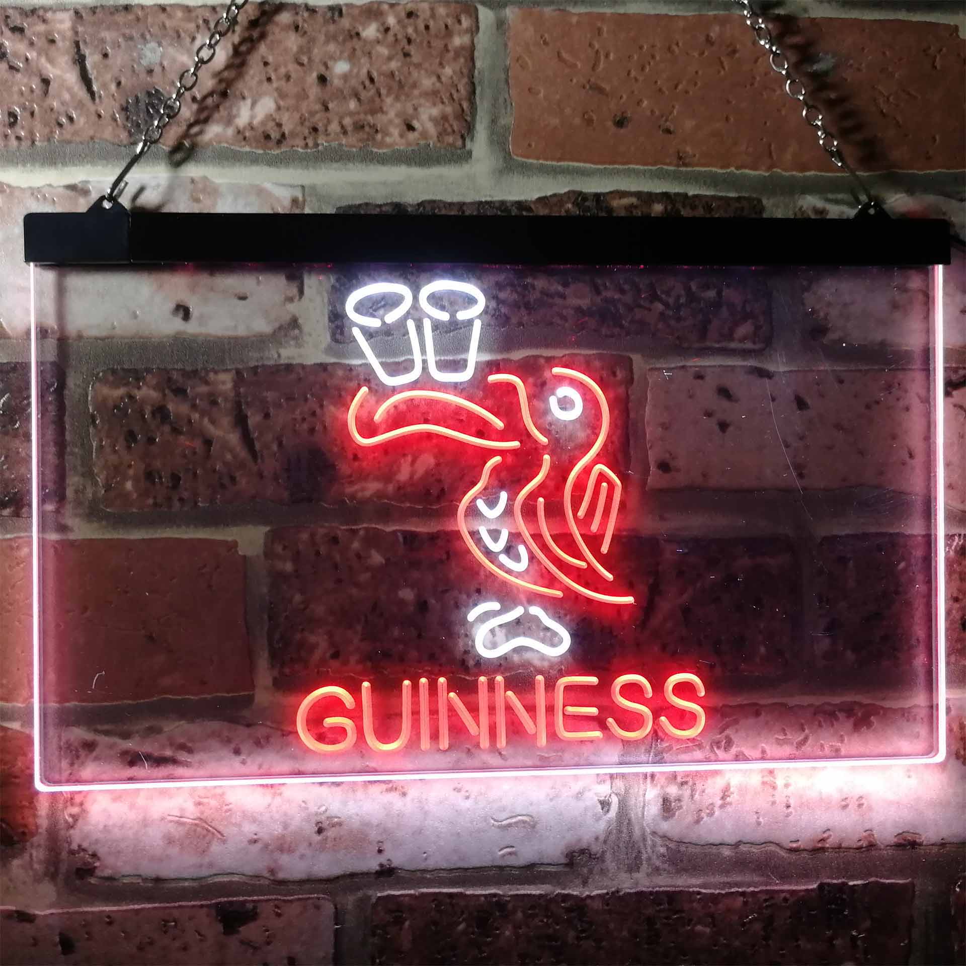 Lovely Day Guinness Beer Toucan Bar Decor Neon-Like LED Sign