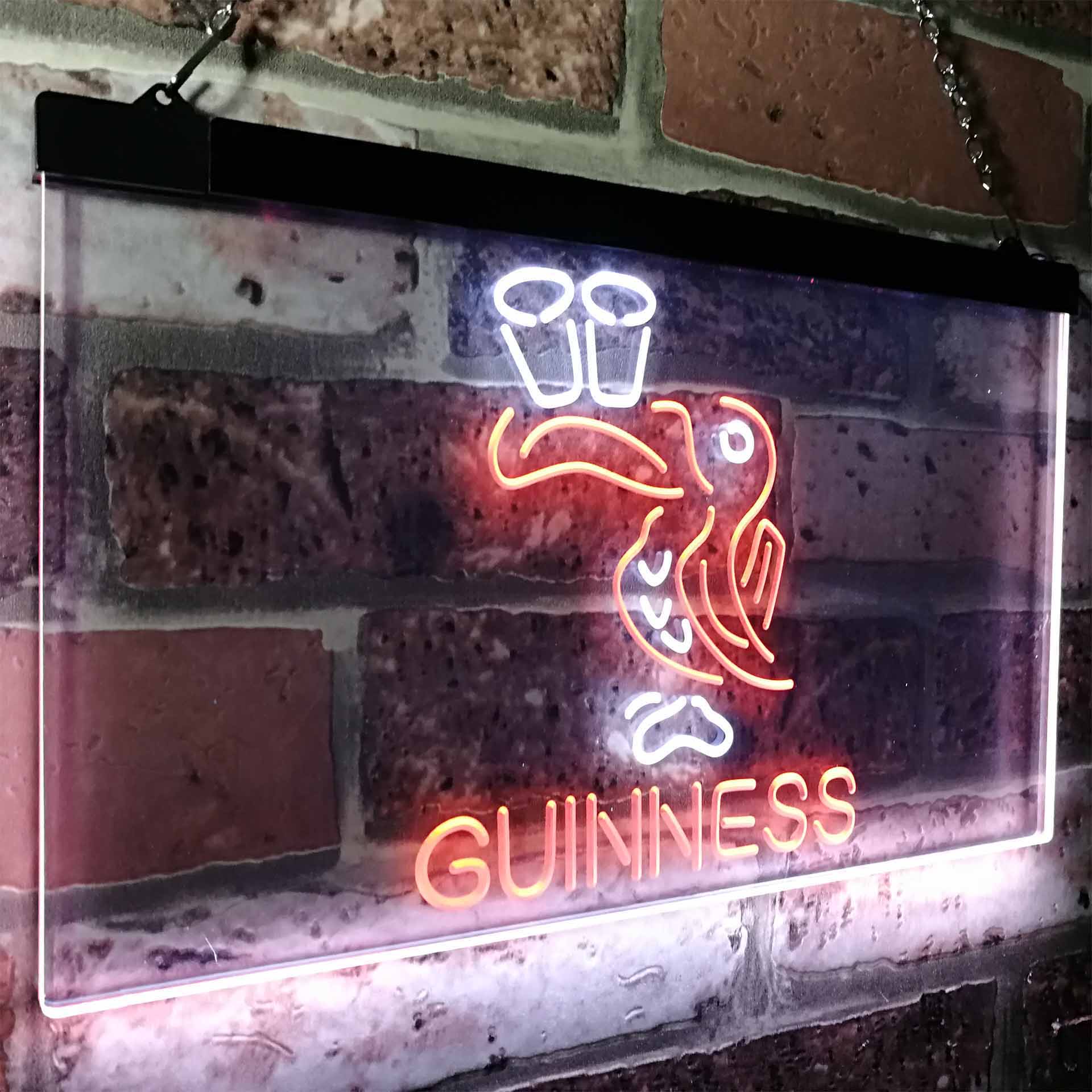 Lovely Day Guinness Beer Toucan Bar Decor Neon-Like LED Sign - Image 21