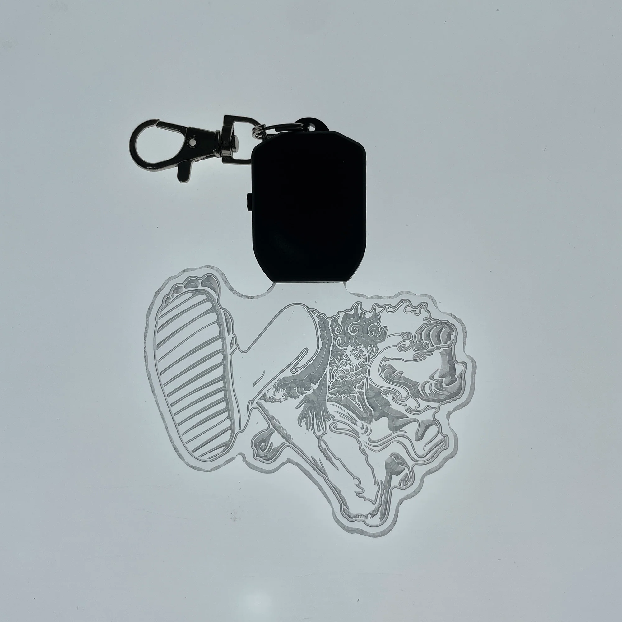 Luffy Gear 5 LED Light Acrylic Keychain , Christmas Tree Ornament - Image 7