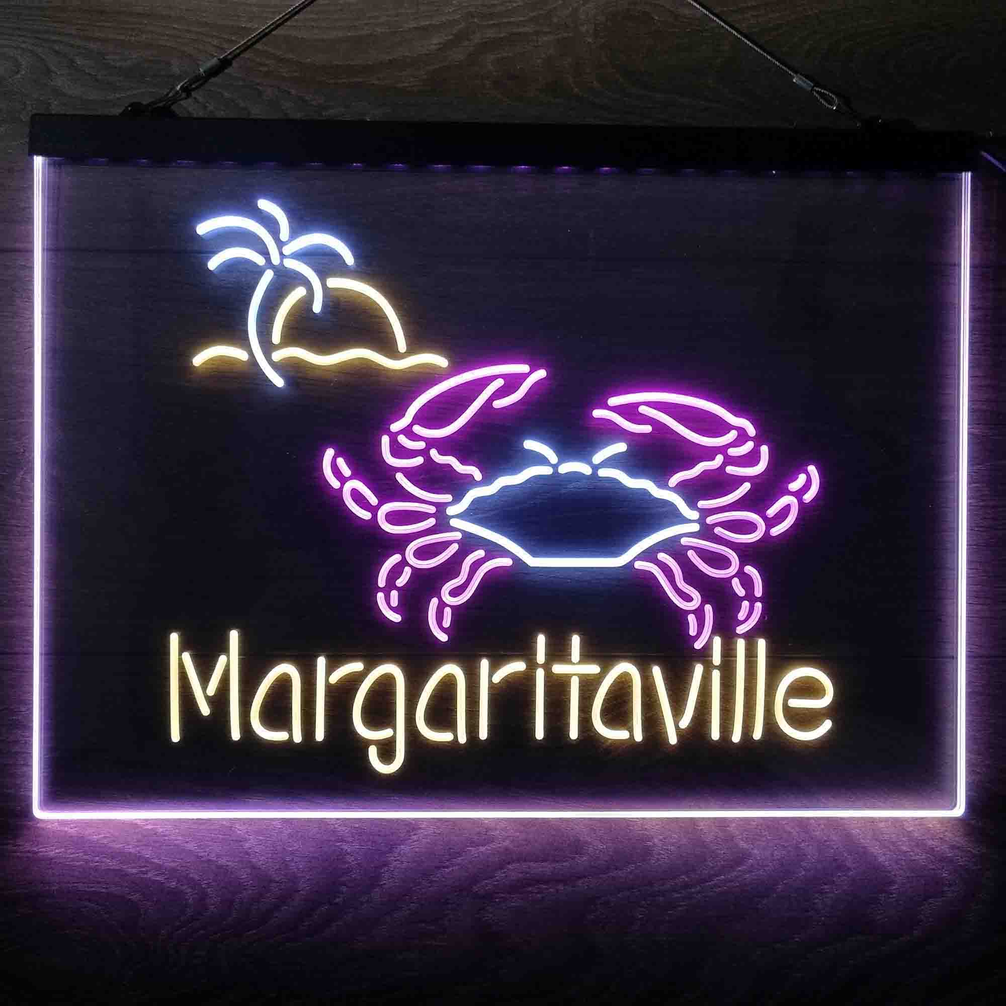 Margaritaville Crab Neon-Like LED Sign - Image 14