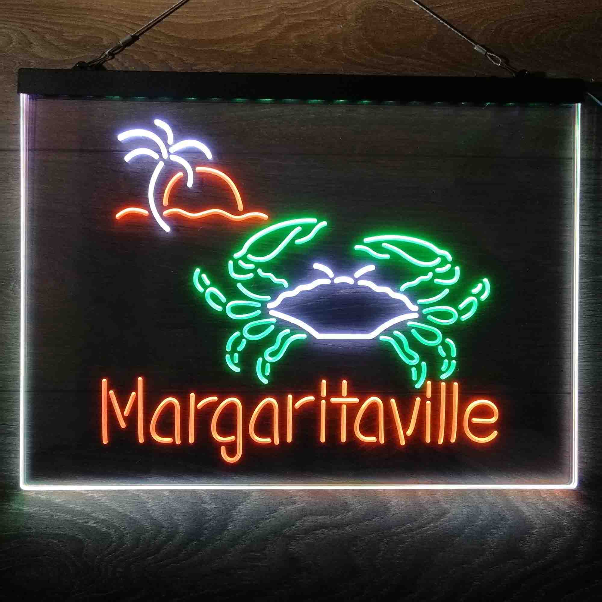 Margaritaville Crab Neon-Like LED Sign - Image 15