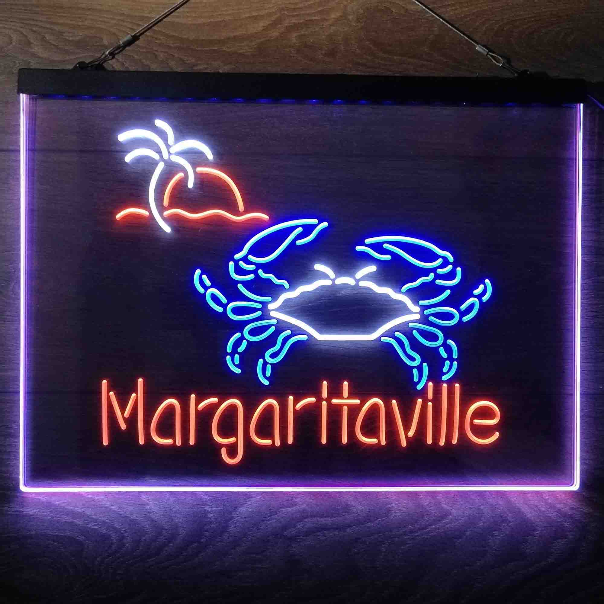 Margaritaville Crab Neon-Like LED Sign - Image 25