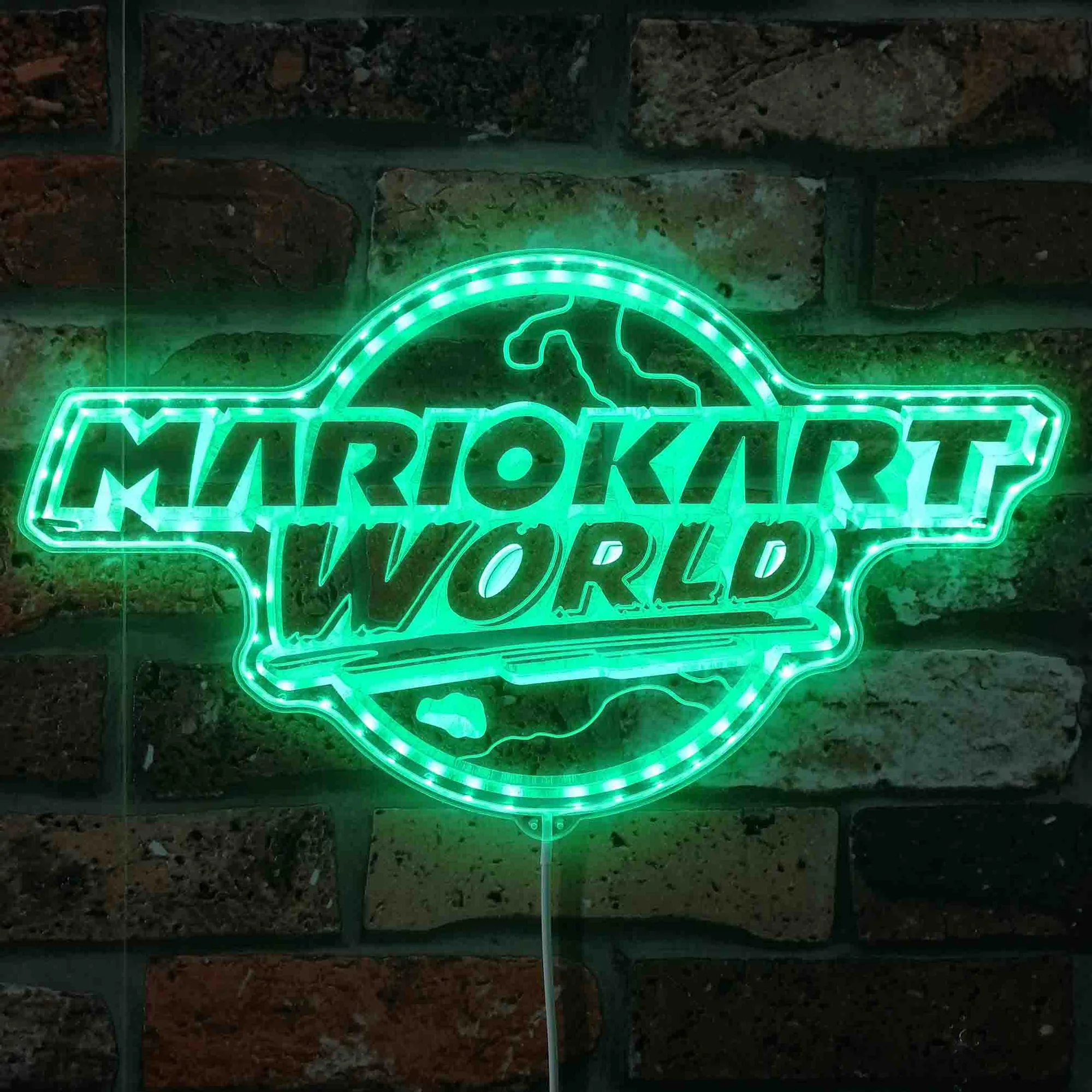 Mariokart World Neon LED Sign with Dynamic RGB Colors - Image 6