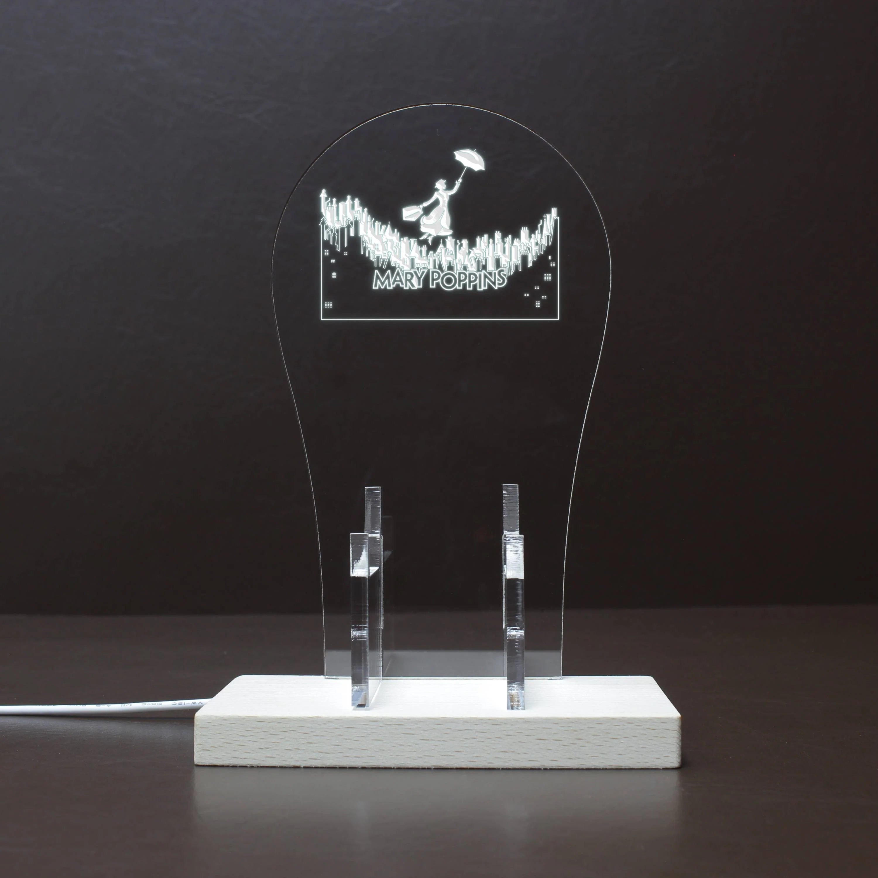 Mary Poppins RGB LED Gaming Headset Controller Stand - Image 8