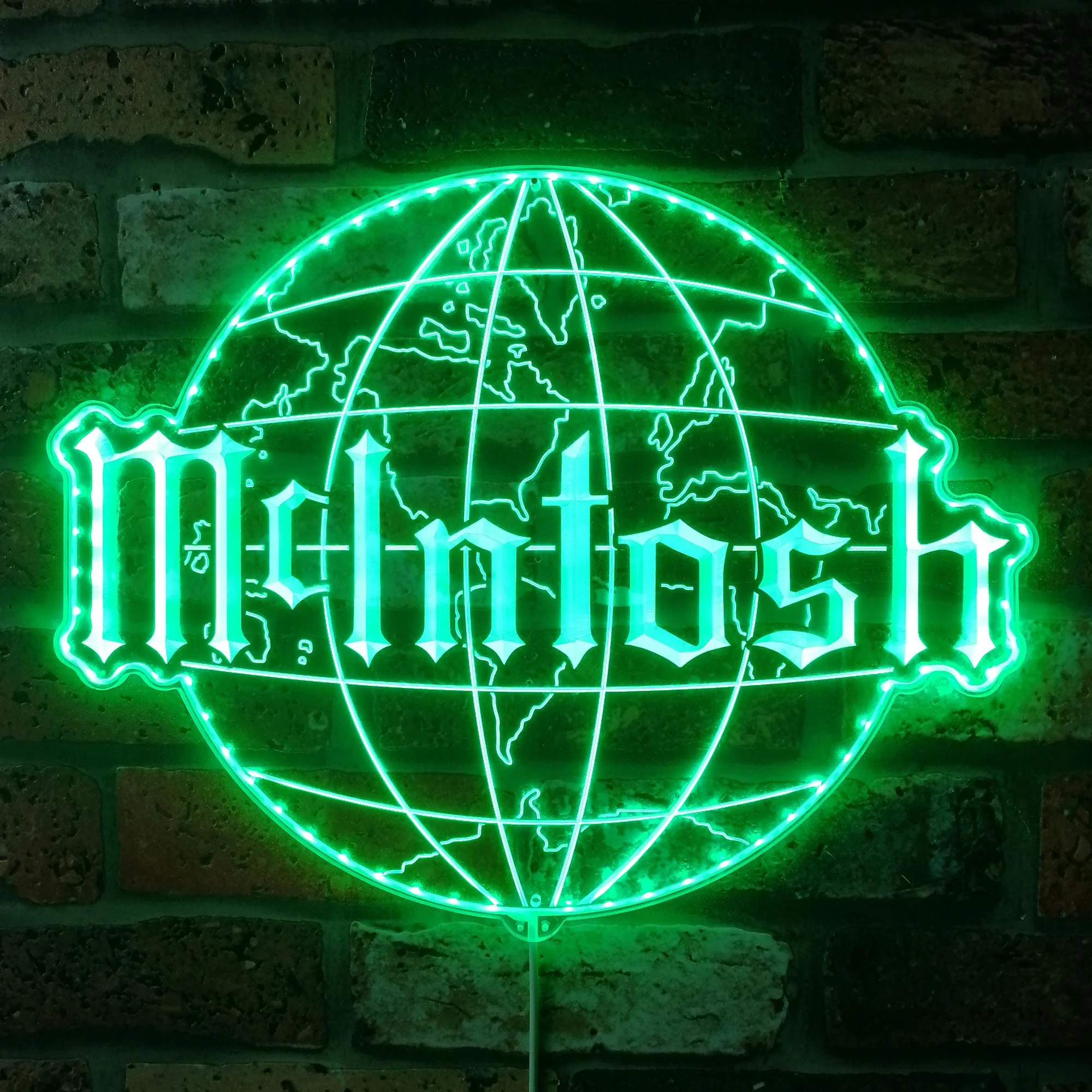 Mcintosh Studio Wall Decor Neon LED Sign with Dynamic RGB Colors - Image 6