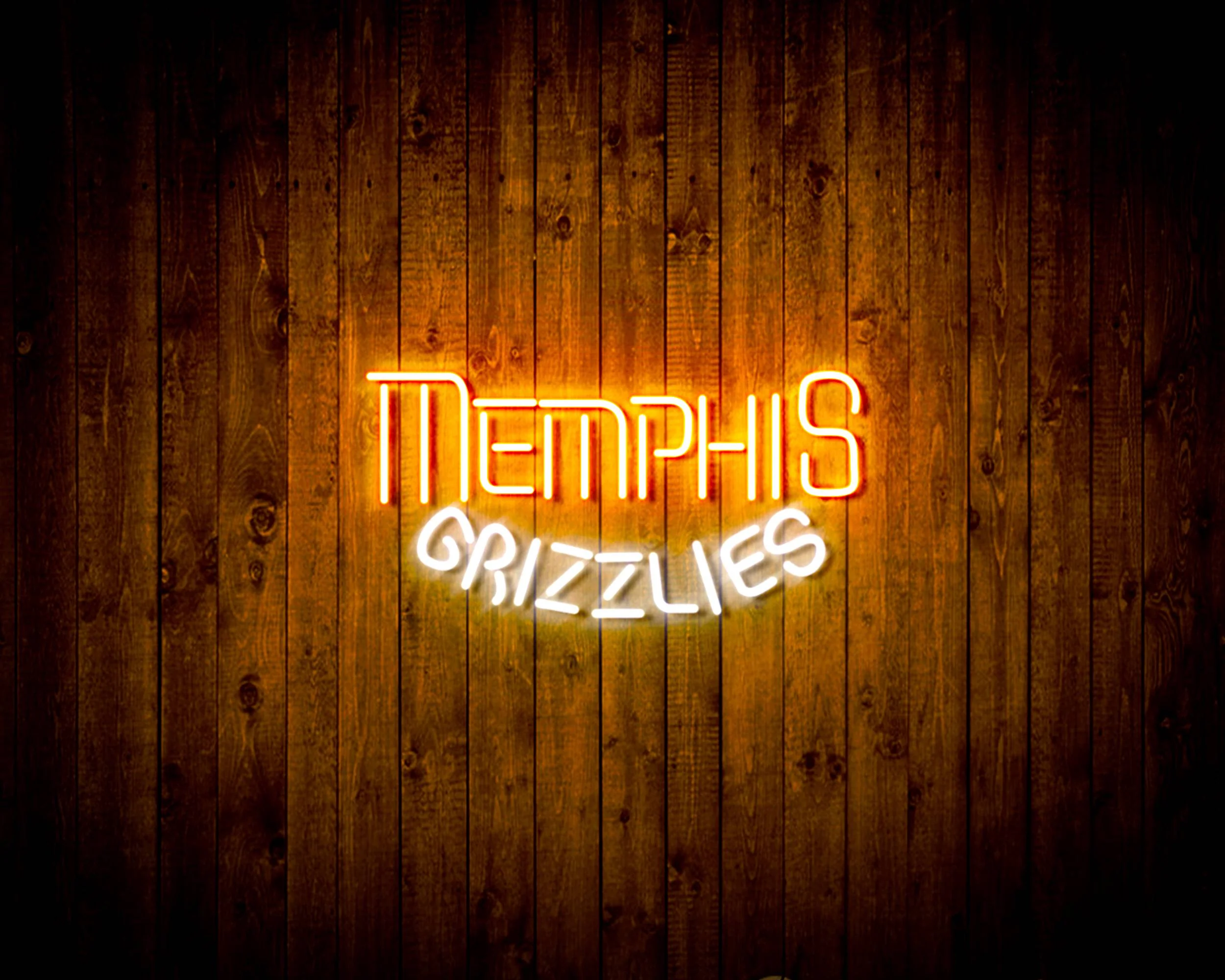 Memphis Grizzlies Bar Neon Flex LED Sign - Image 11