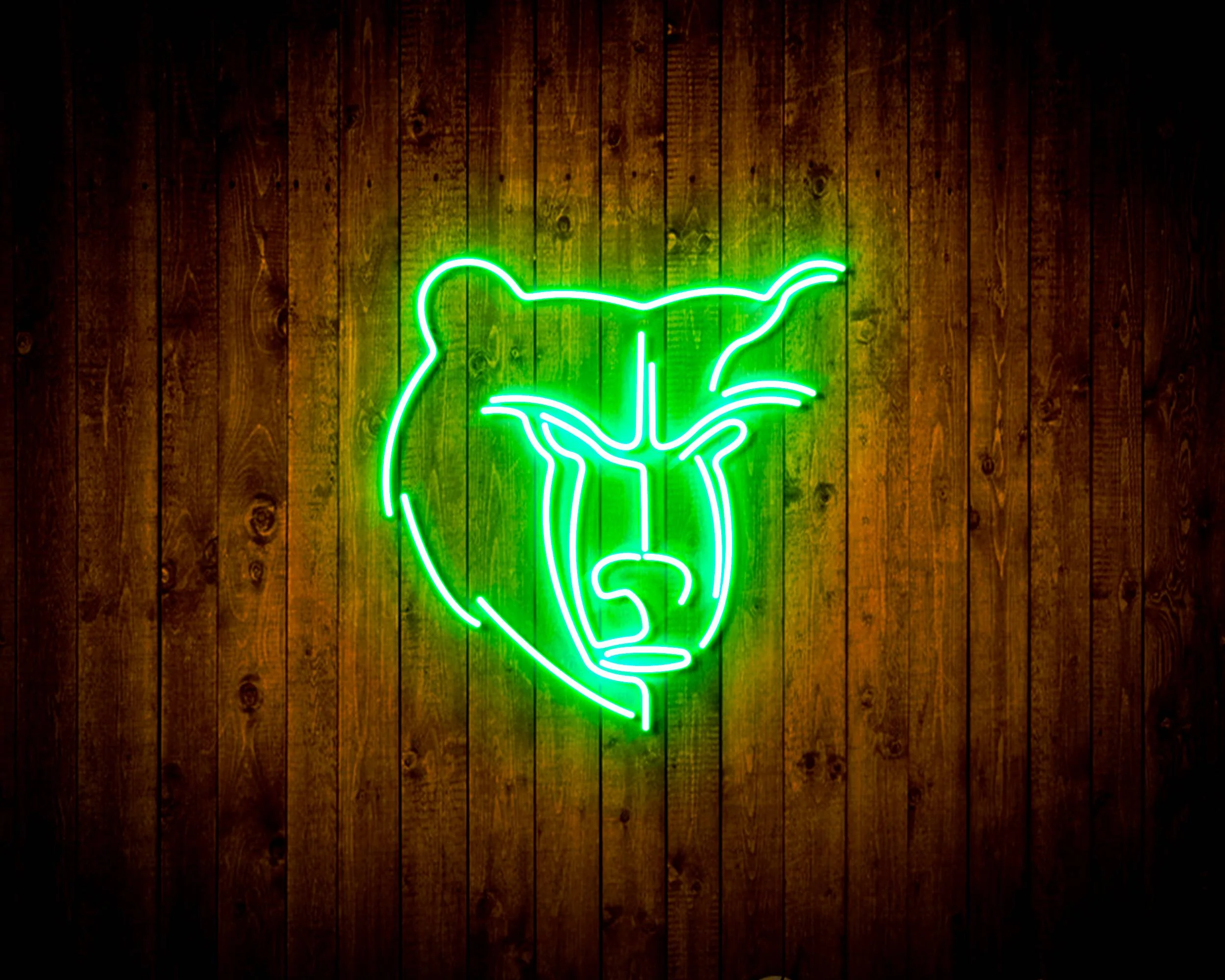 Memphis Grizzlies Bar Neon Flex LED Sign - Image 6