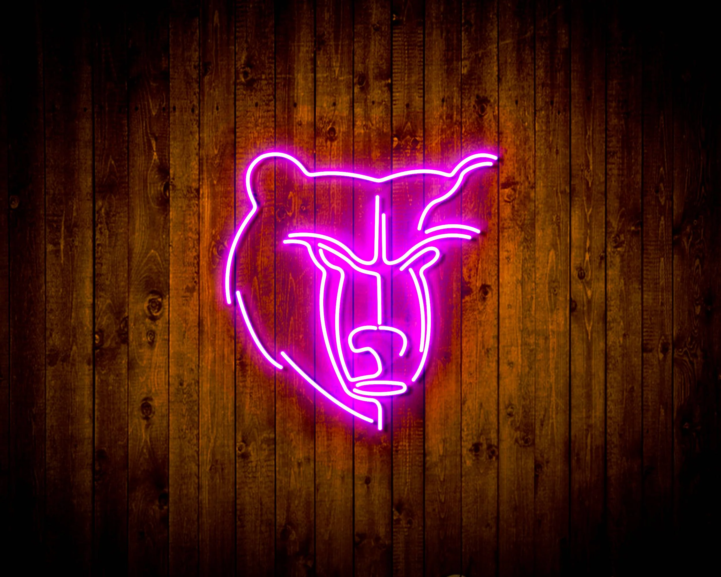 Memphis Grizzlies Bar Neon Flex LED Sign - Image 7