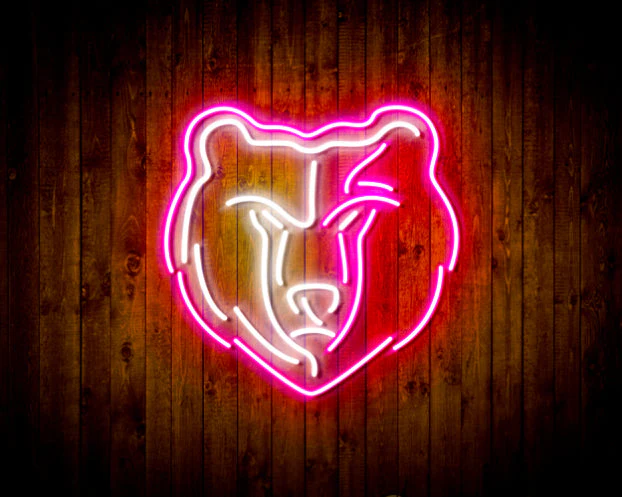 Memphis Grizzlies Handmade Neon Flex LED Sign - Image 14