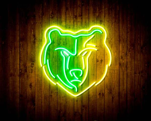 Memphis Grizzlies Handmade Neon Flex LED Sign - Image 3