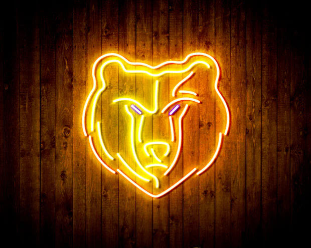 Memphis Grizzlies Handmade Neon Flex LED Sign - Image 9