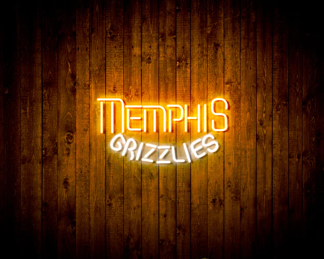 Memphis Grizzlies Handmade Neon Flex LED Sign - Image 13