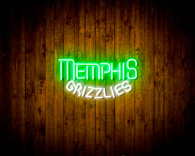 Memphis Grizzlies Handmade Neon Flex LED Sign - Image 6