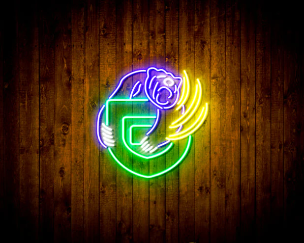 Memphis Grizzlies Handmade Neon Flex LED Sign - Image 9