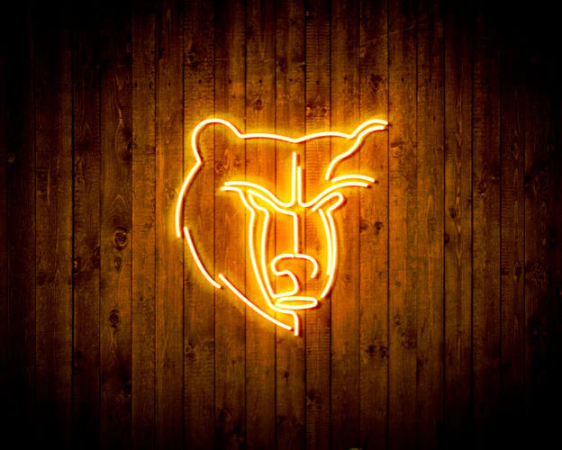 Memphis Grizzlies Handmade Neon Flex LED Sign - Image 4