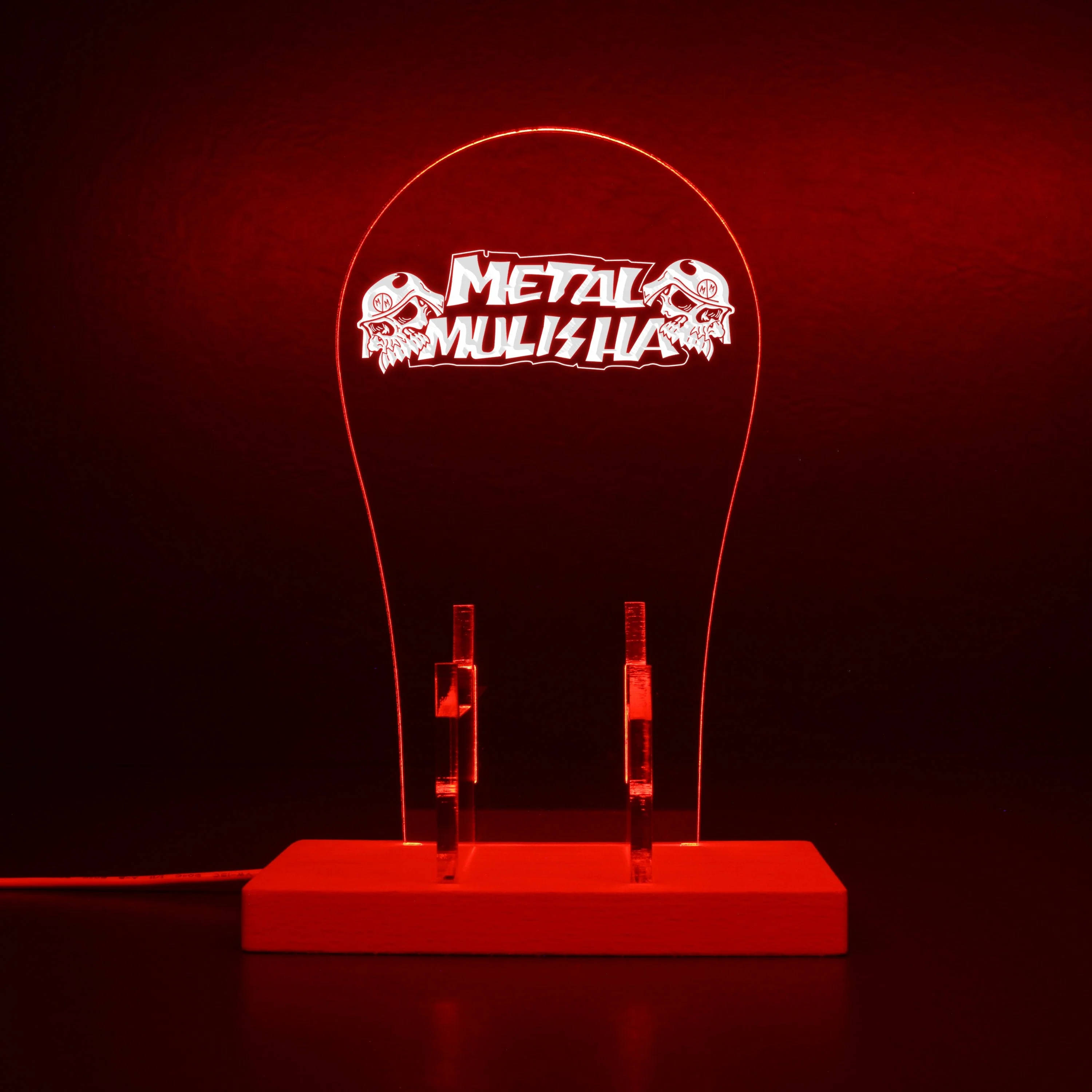 Metal Mulisha 2 LED Gaming Headset Controller Stand - Image 7