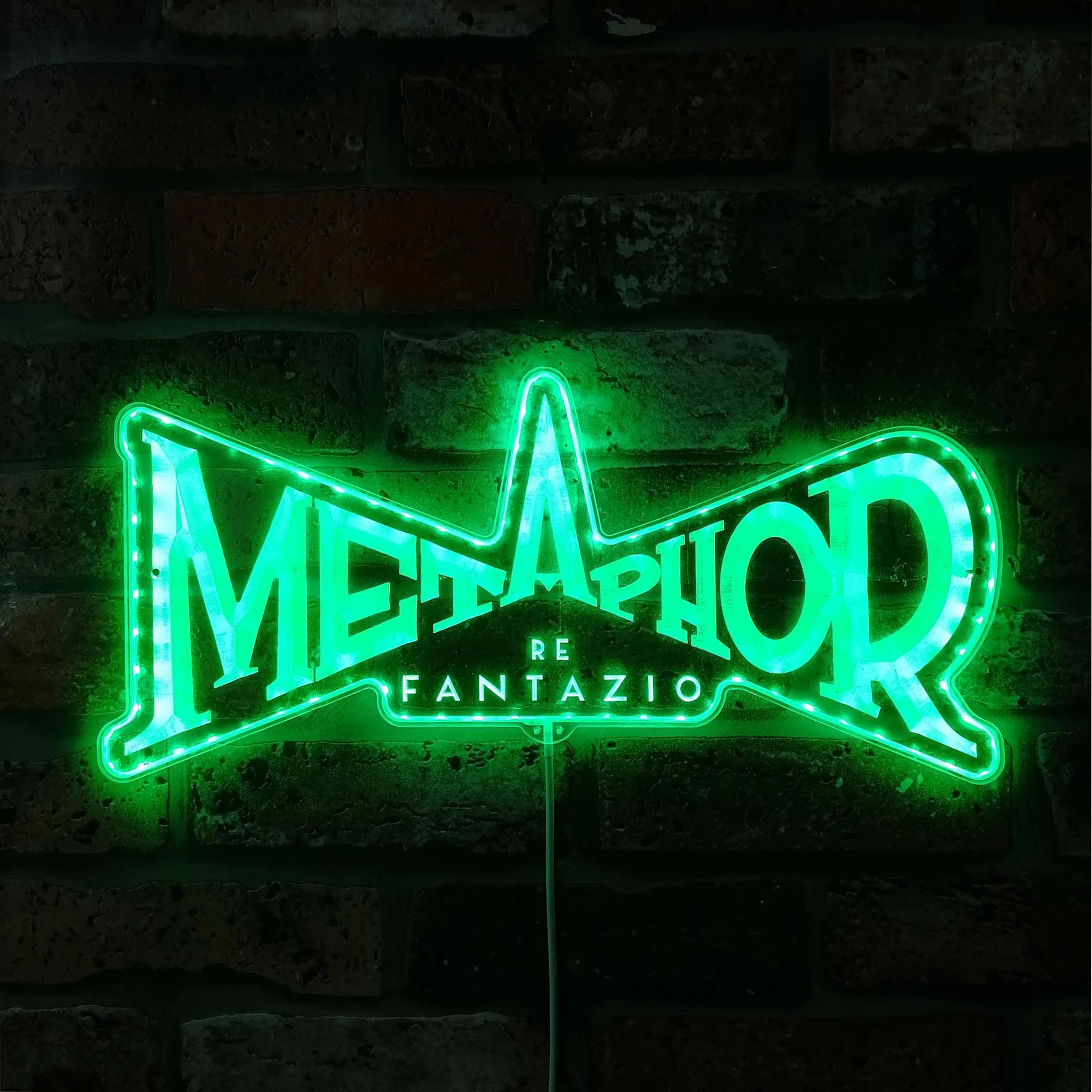 Metaphor Re Fantazio Neon LED Sign with Dynamic RGB Colors - Image 6