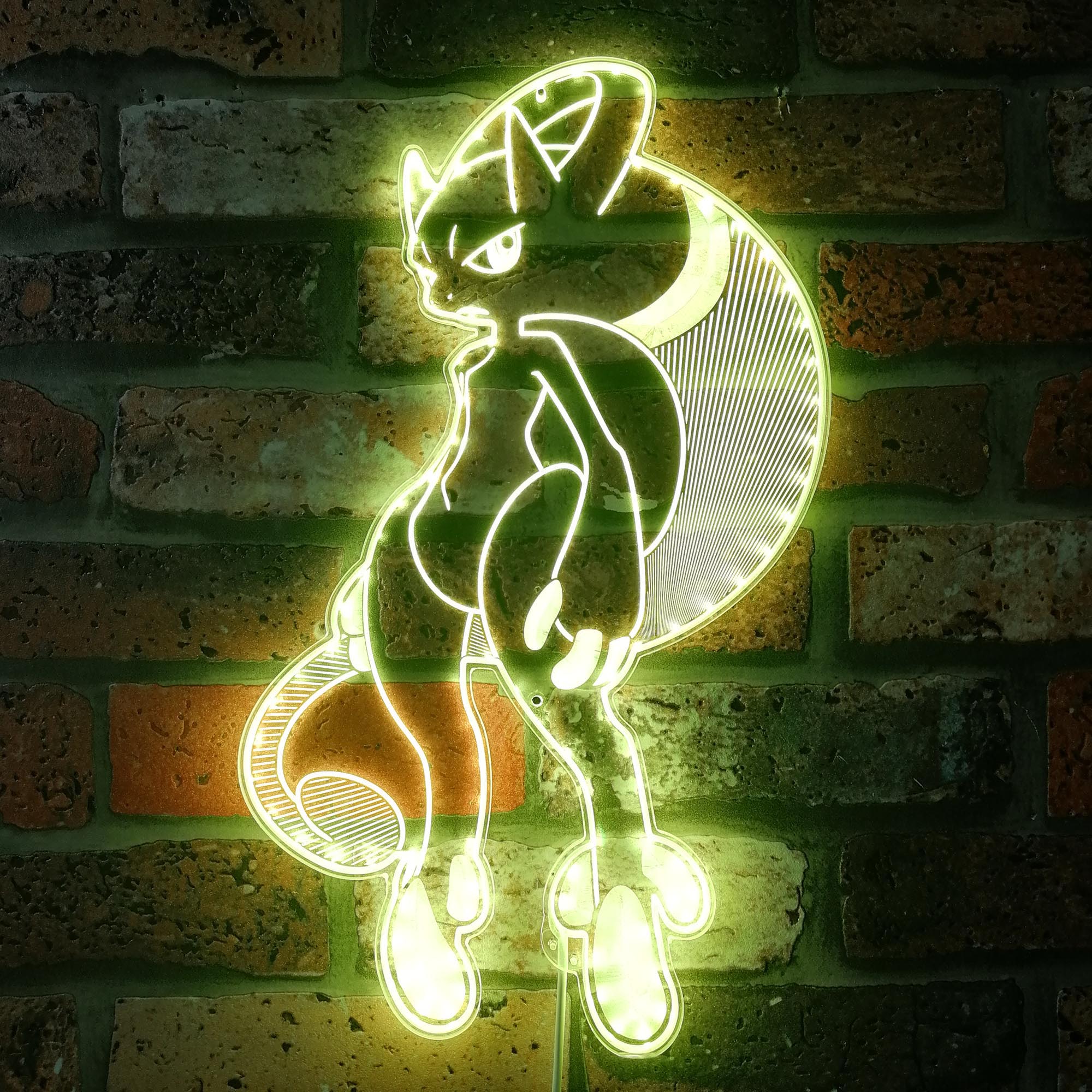Mewtwo pokemon Neon LED Sign with Dynamic RGB Colors - Image 7