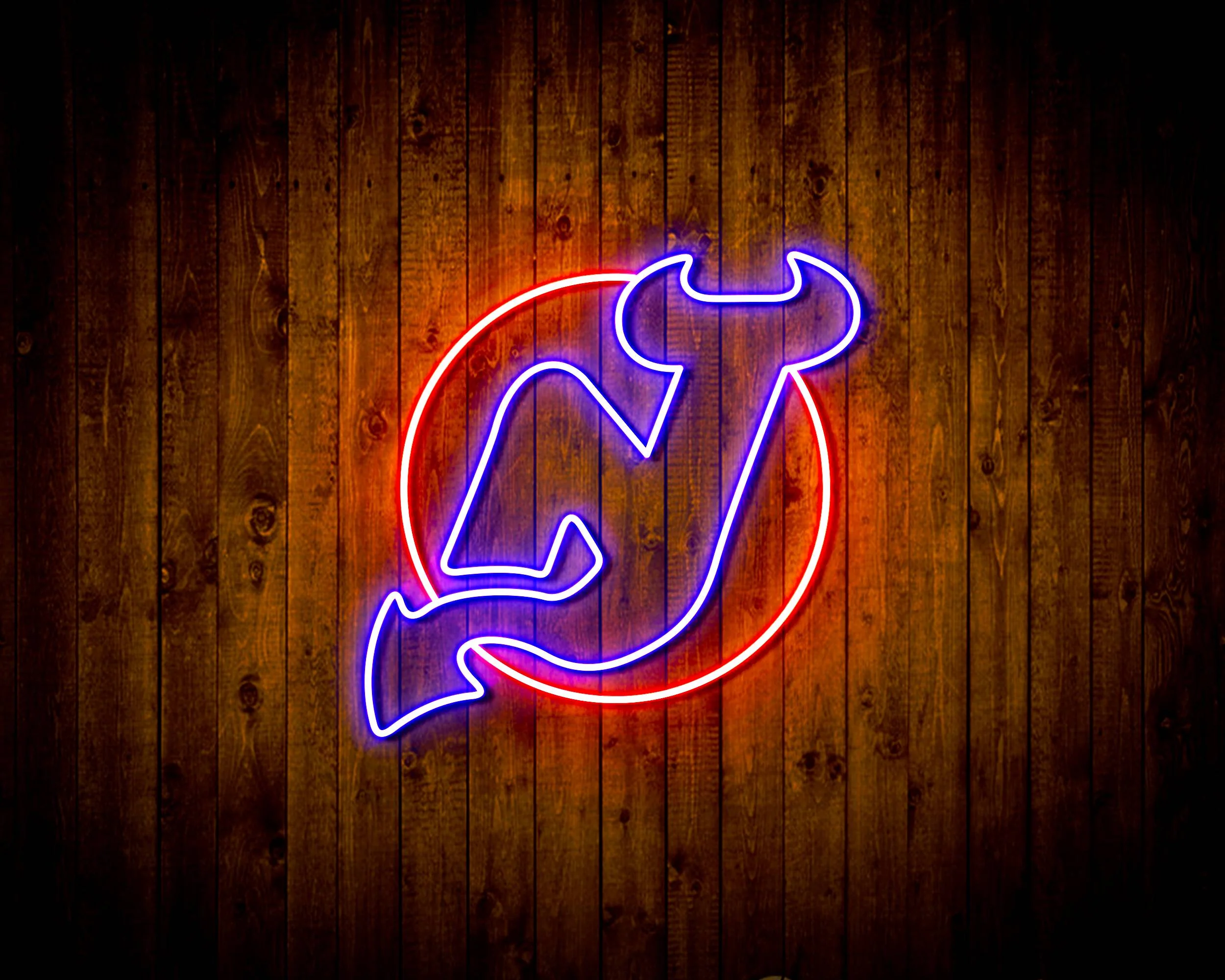 New Jersey Devils Bar Neon Flex LED Sign - Image 3