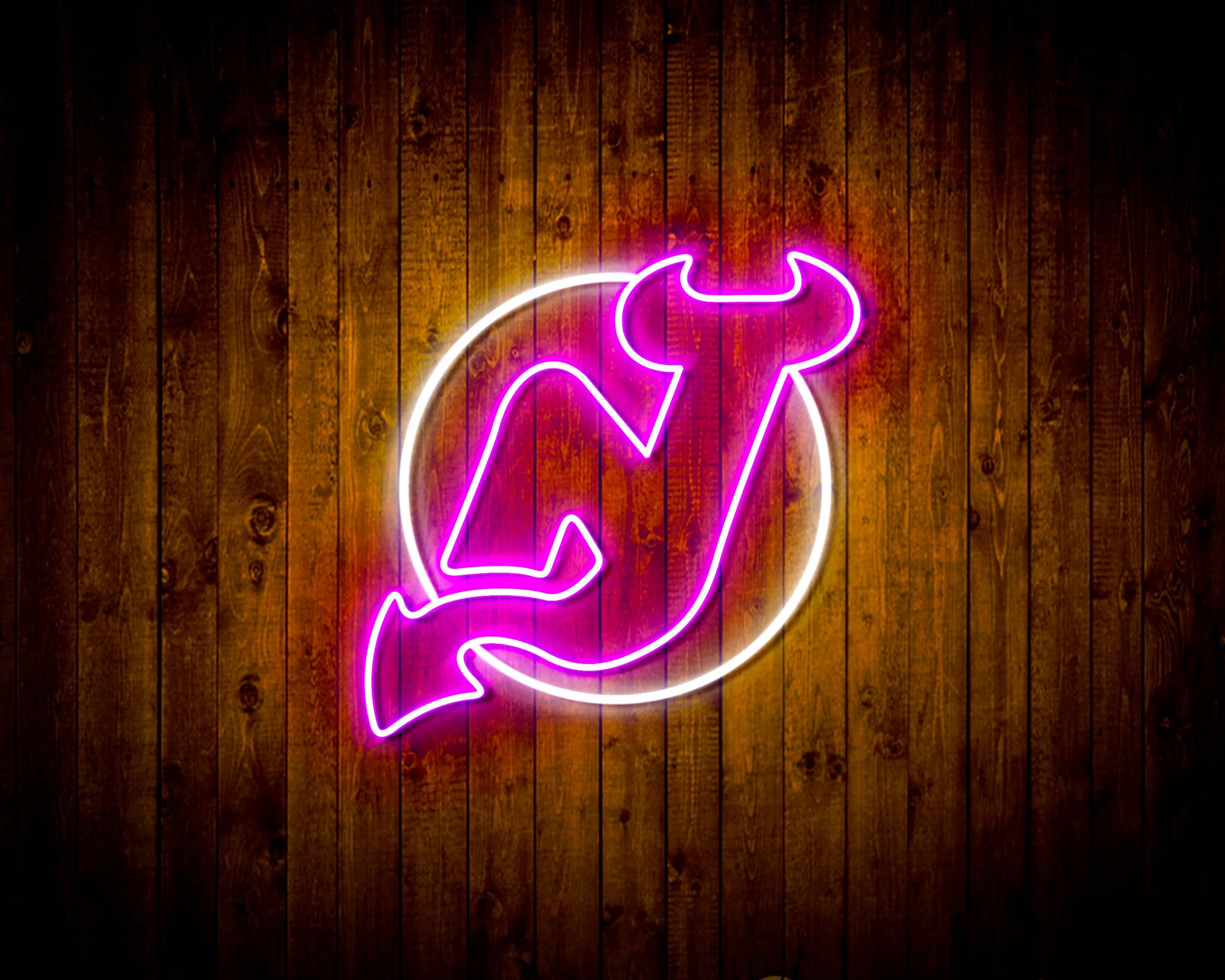 New Jersey Devils Bar Neon Flex LED Sign - Image 4
