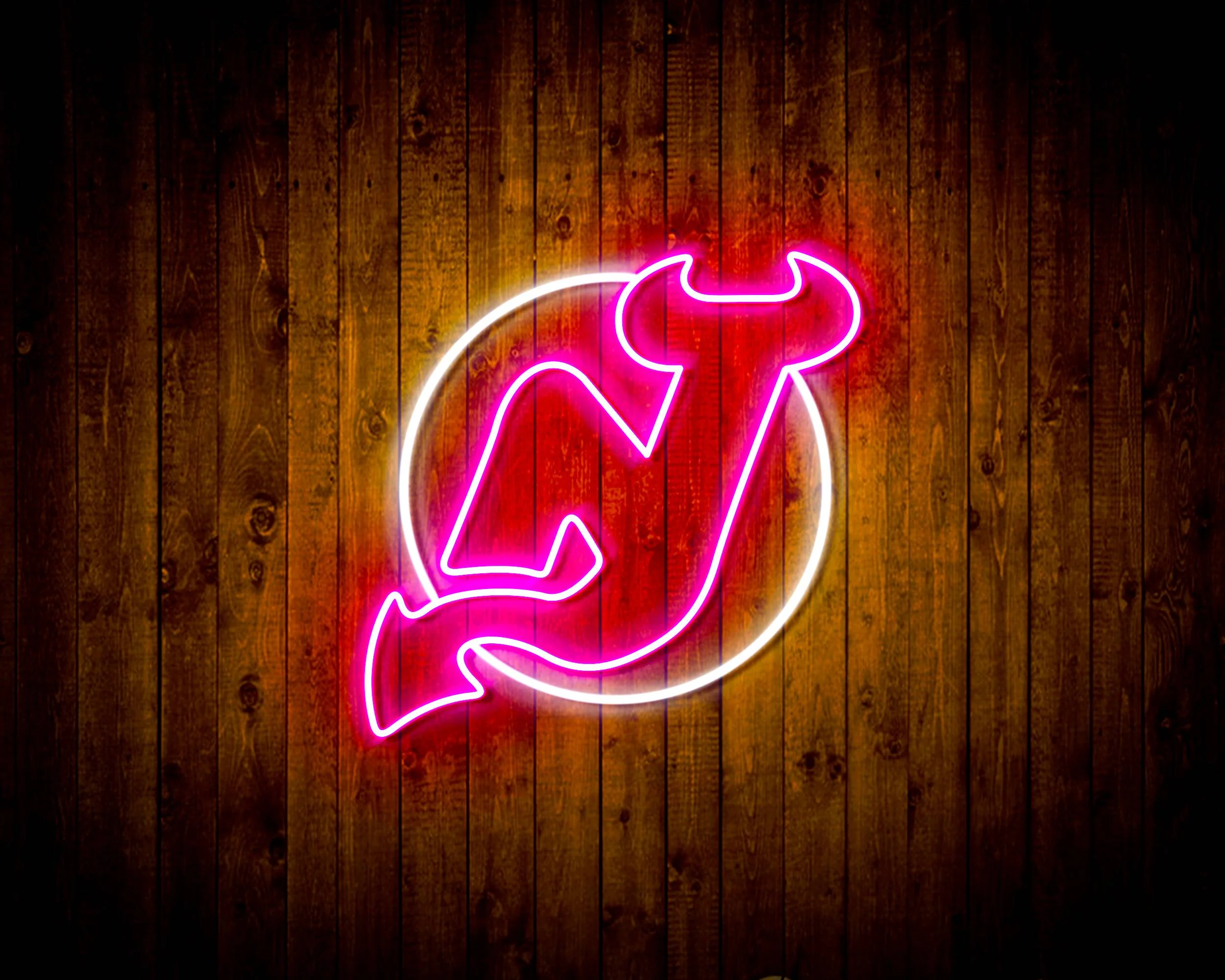 New Jersey Devils Bar Neon Flex LED Sign - Image 5