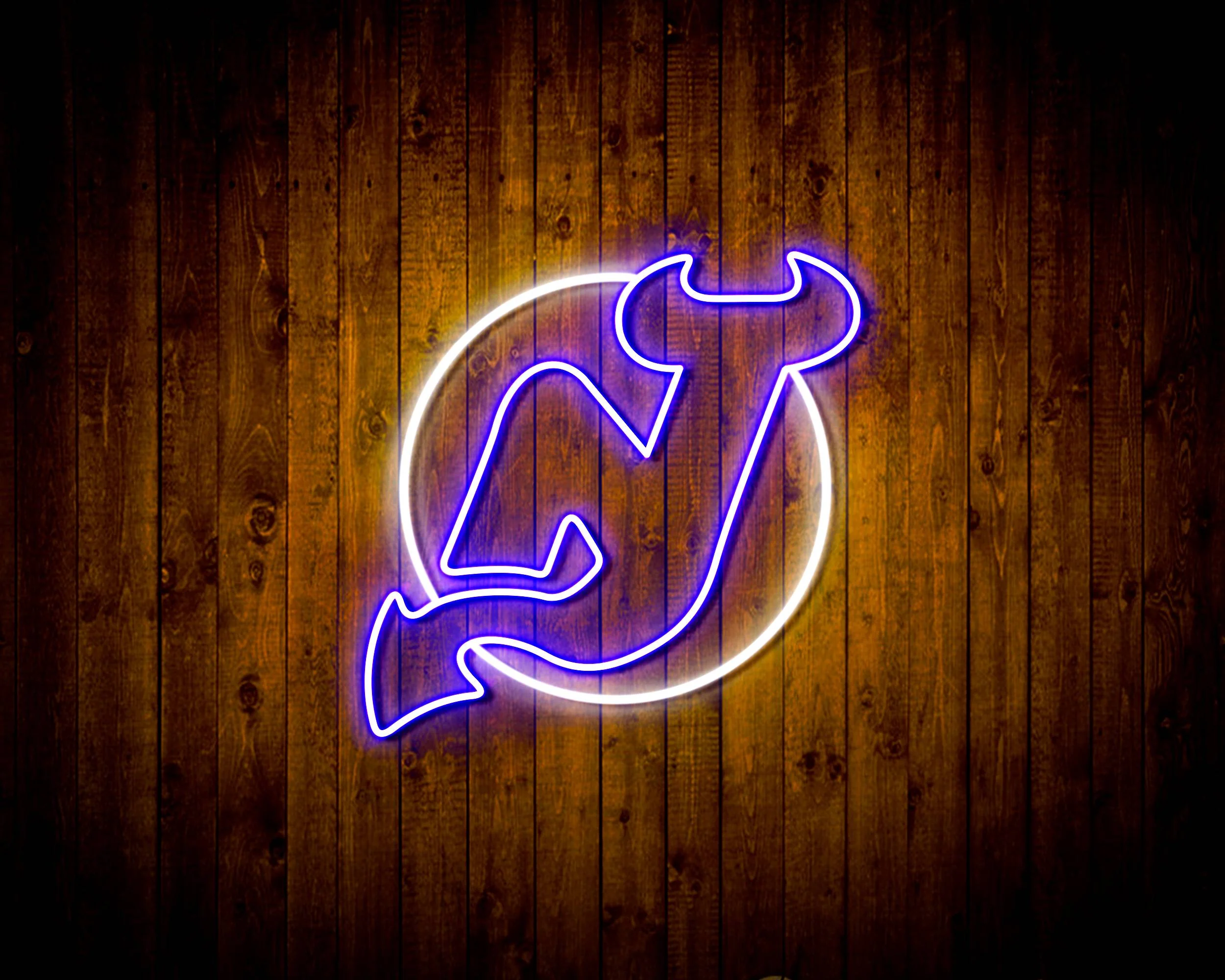 New Jersey Devils Bar Neon Flex LED Sign - Image 6