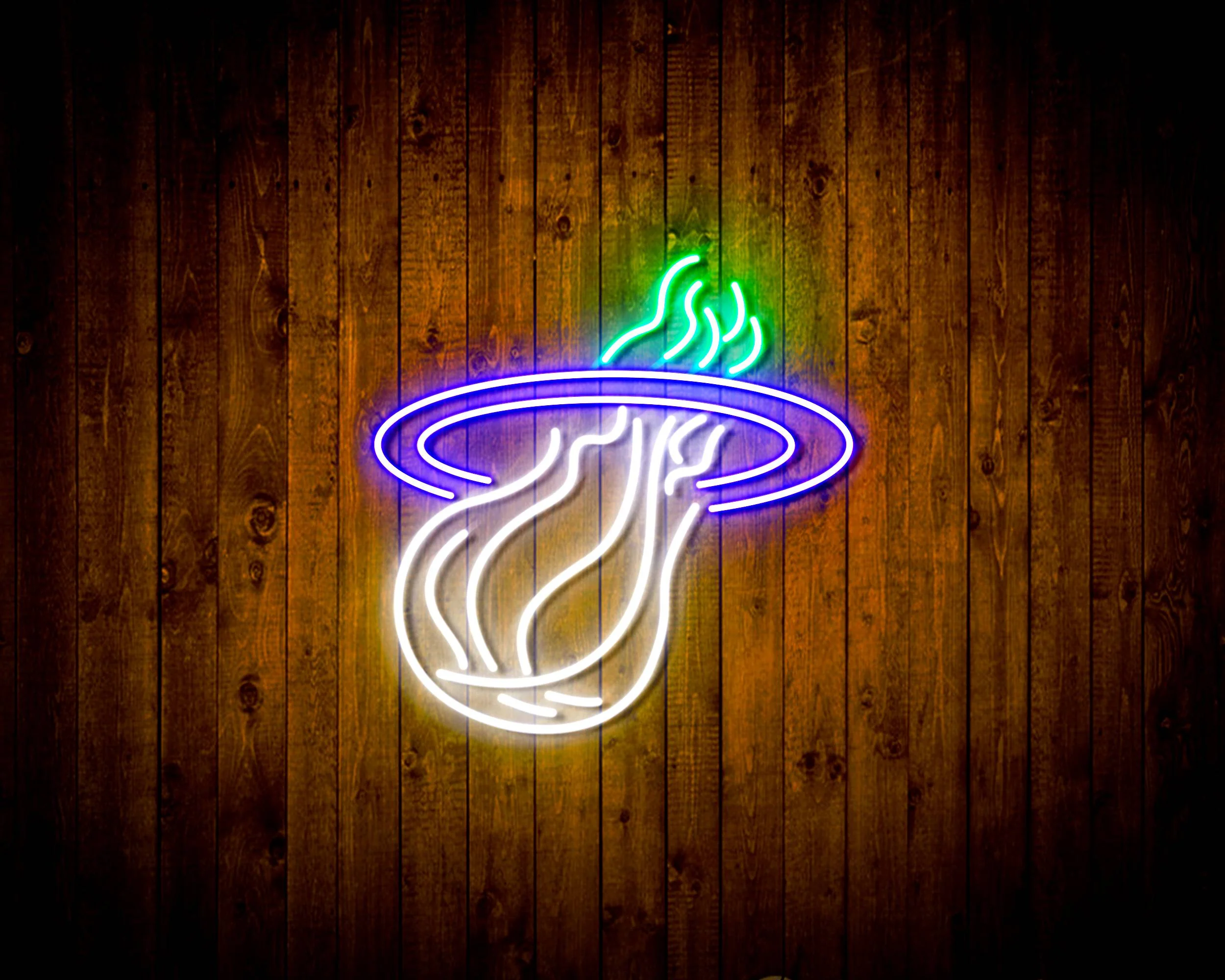 Miami Heat Bar Neon Flex LED Sign - Image 3