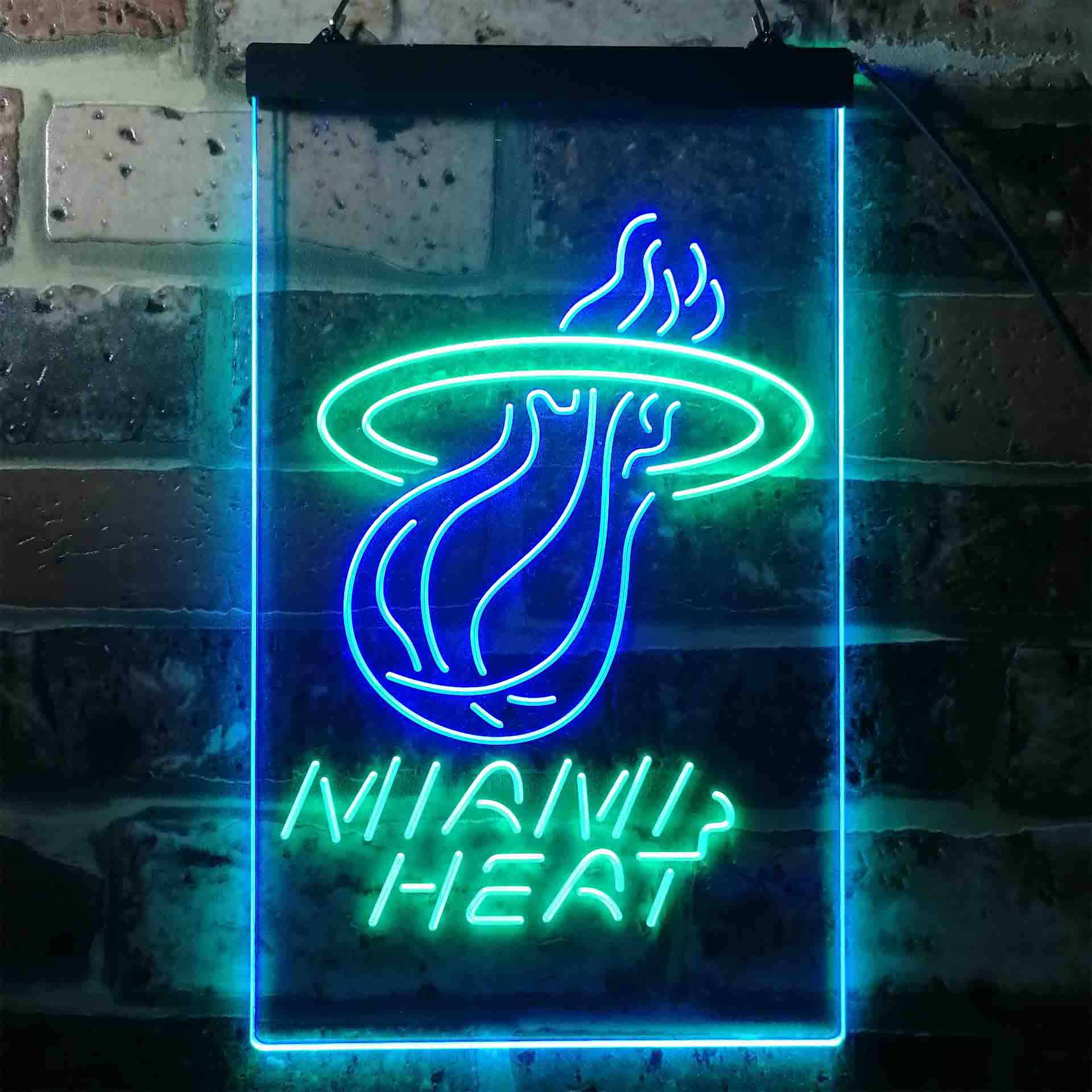 Miami Heat LED Neon Sign - Image 13