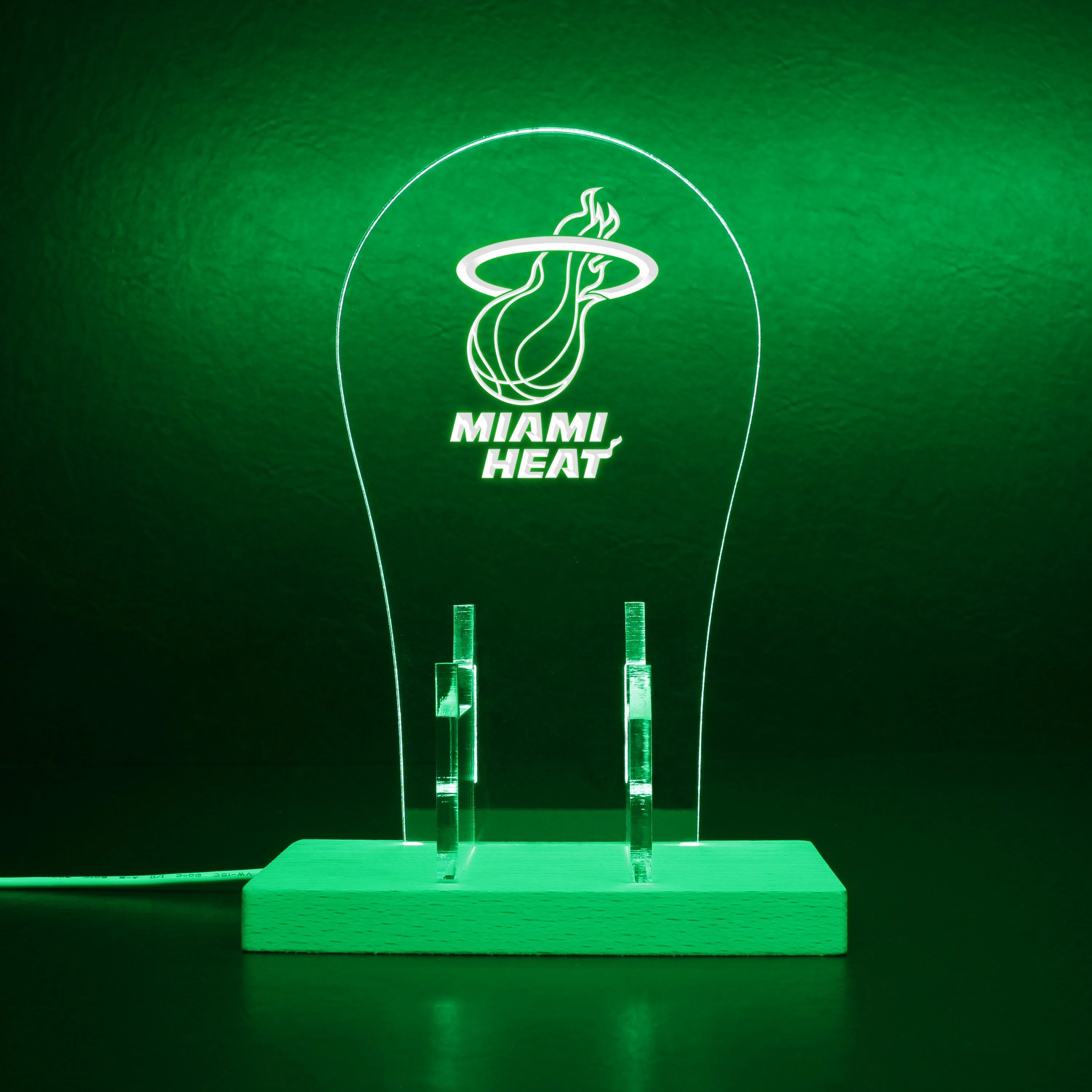 Miami Heat LED Gaming Headset Controller Stand - Image 6