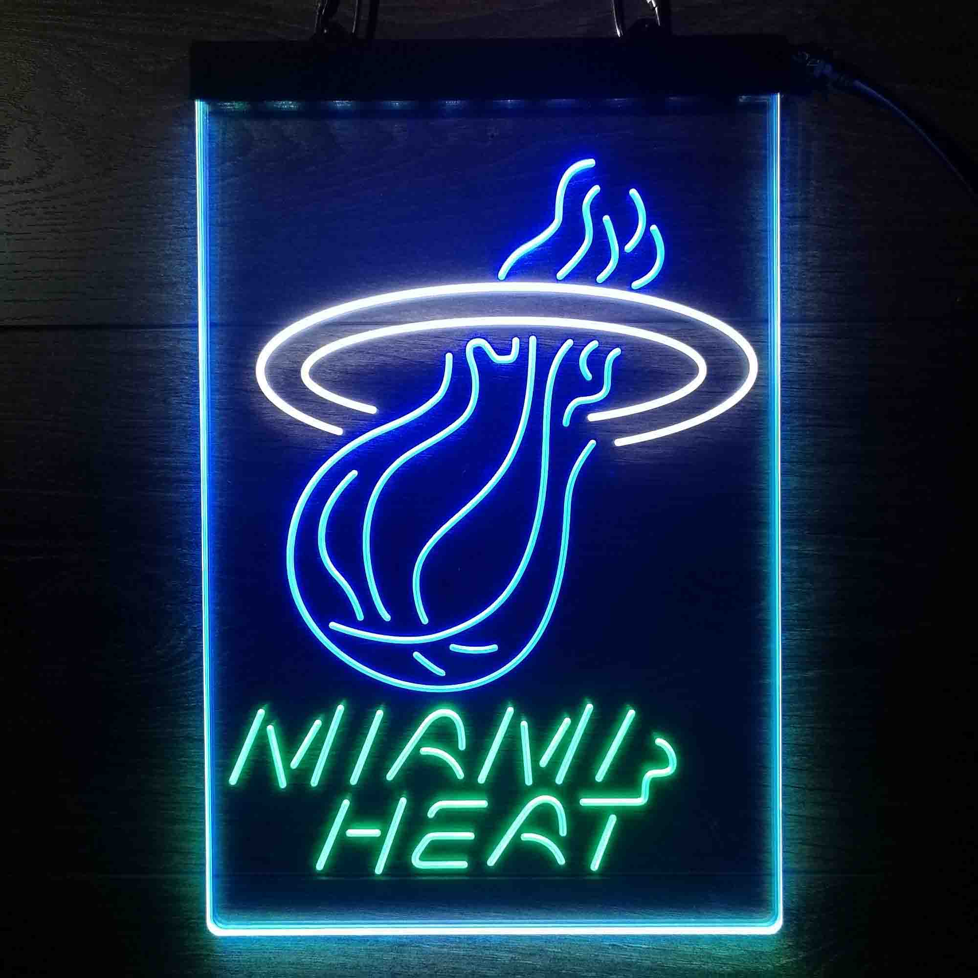 Miami Heat Neon LED Sign 3 Colors - Image 11