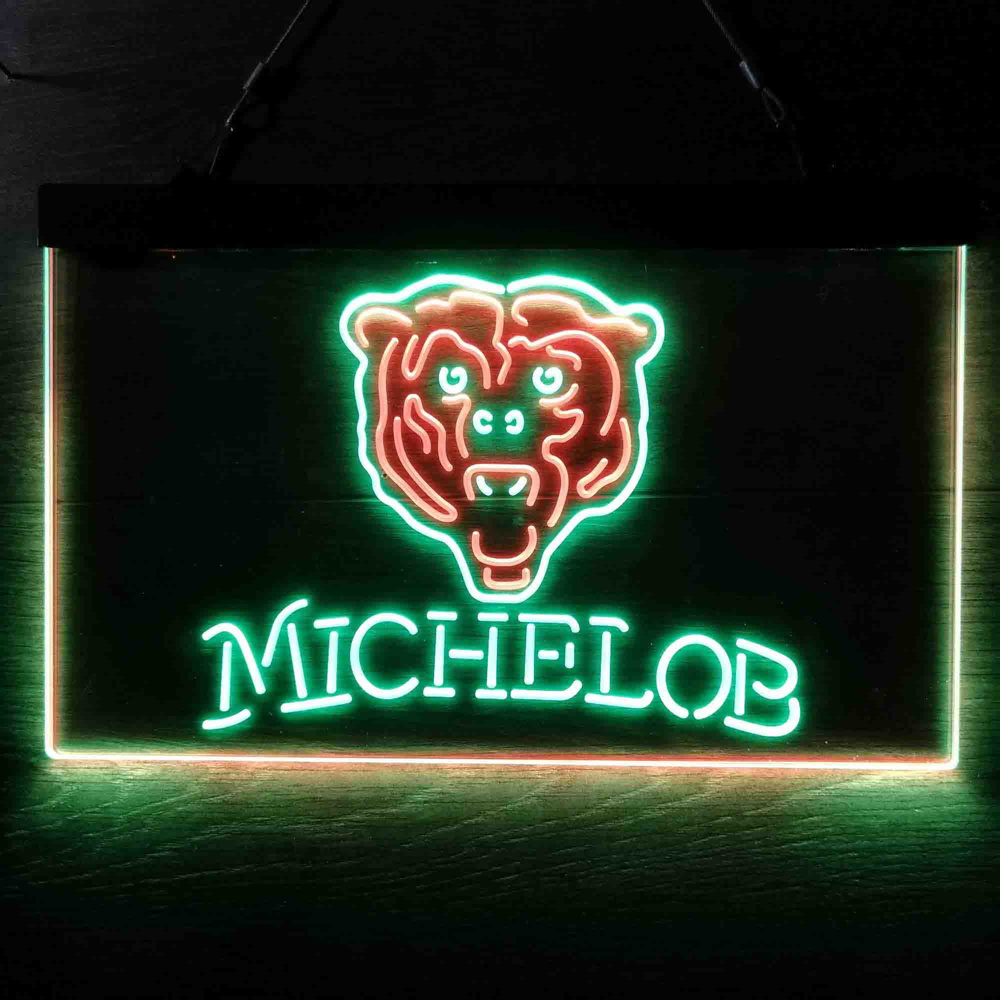 Michelob Bar Chicago Bears Est. 1920 Neon-Like LED Sign - Image 10