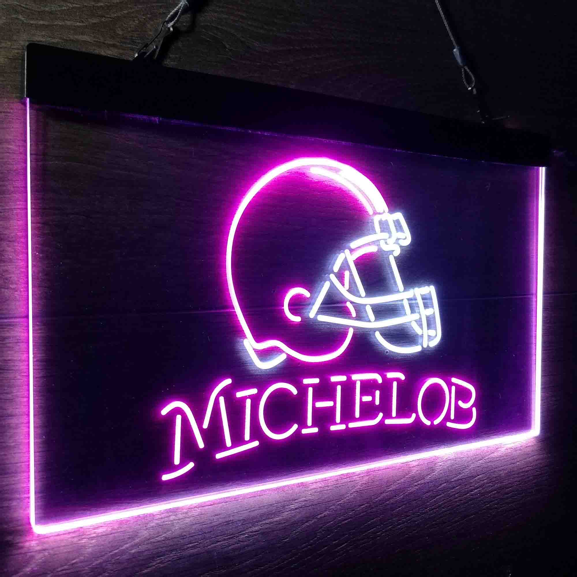 Michelob Bar Cleveland Browns Est. 1946 Neon-Like LED Sign - Image 15