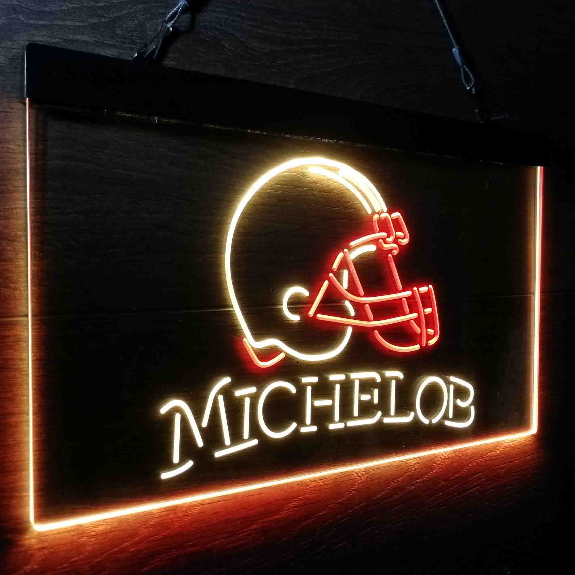 Michelob Bar Cleveland Browns Est. 1946 Neon-Like LED Sign - Image 16