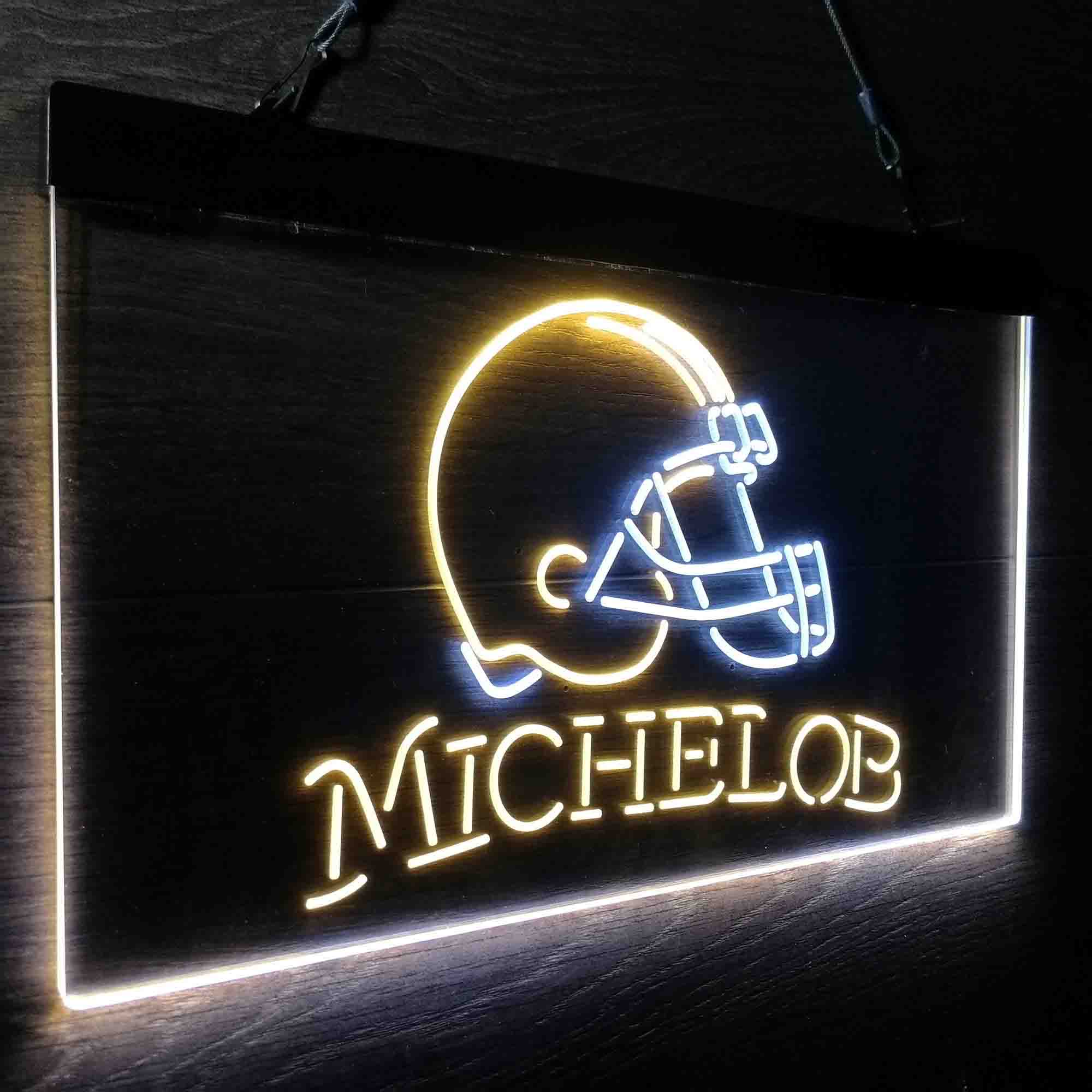 Michelob Bar Cleveland Browns Est. 1946 Neon-Like LED Sign - Image 17
