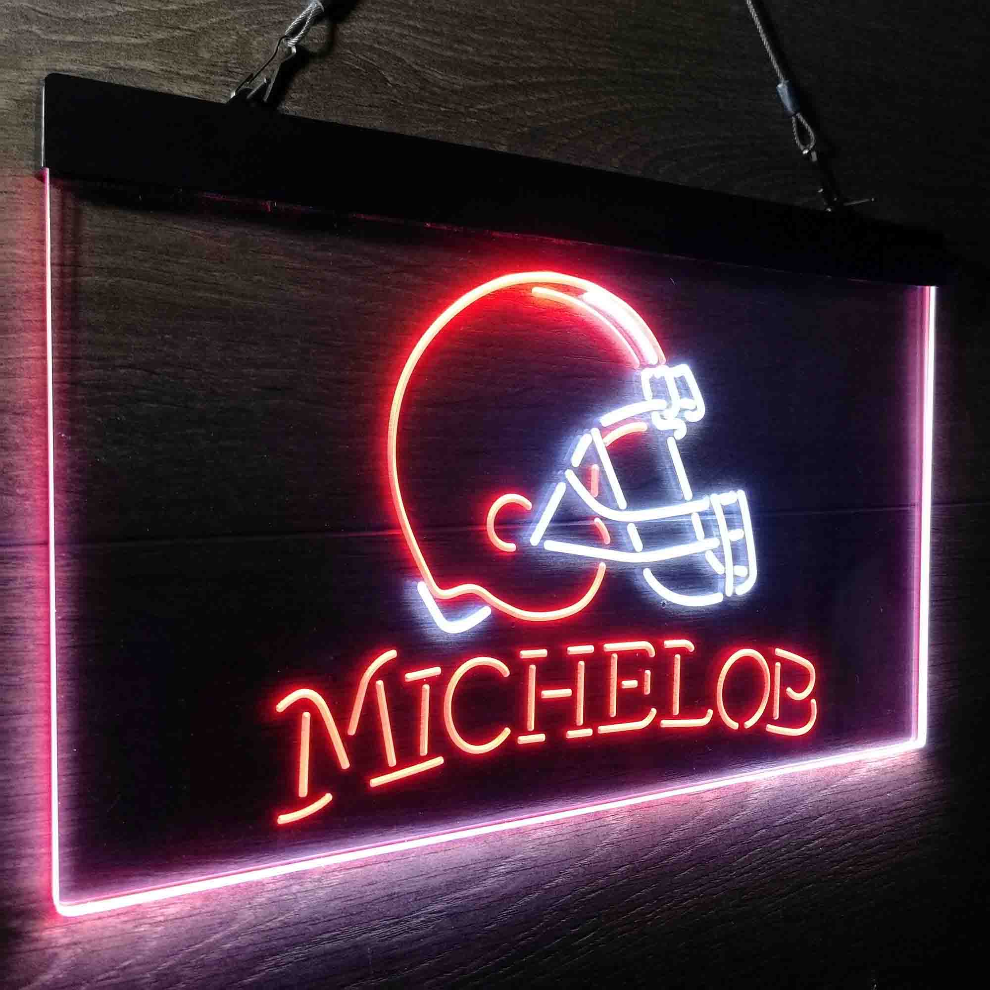 Michelob Bar Cleveland Browns Est. 1946 Neon-Like LED Sign - Image 19